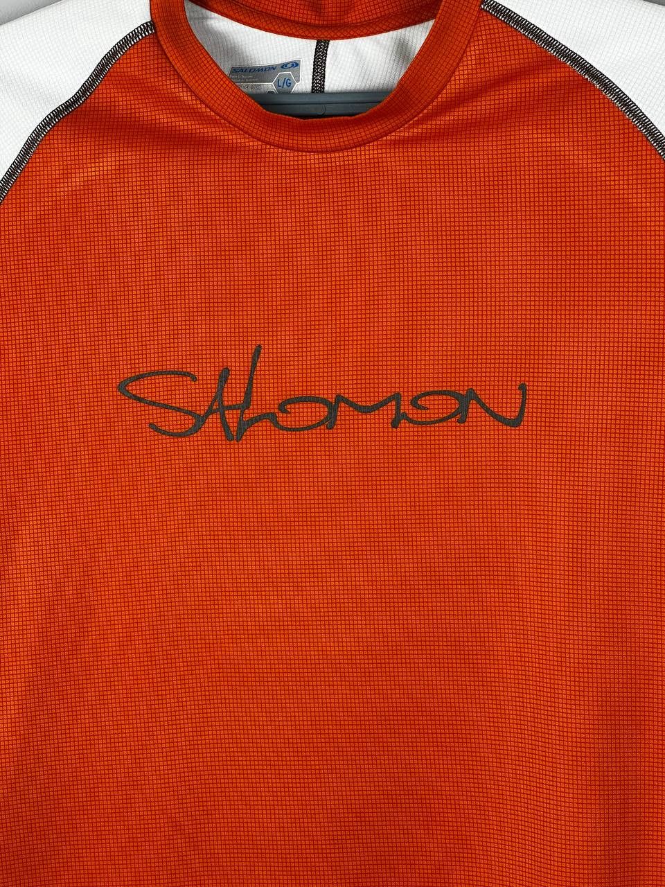Salomon GOPRCORE Salomon Spellout Logo T Shirt 90s y2k 00s Size US L / EU 52-54 / 3 - 4 Thumbnail