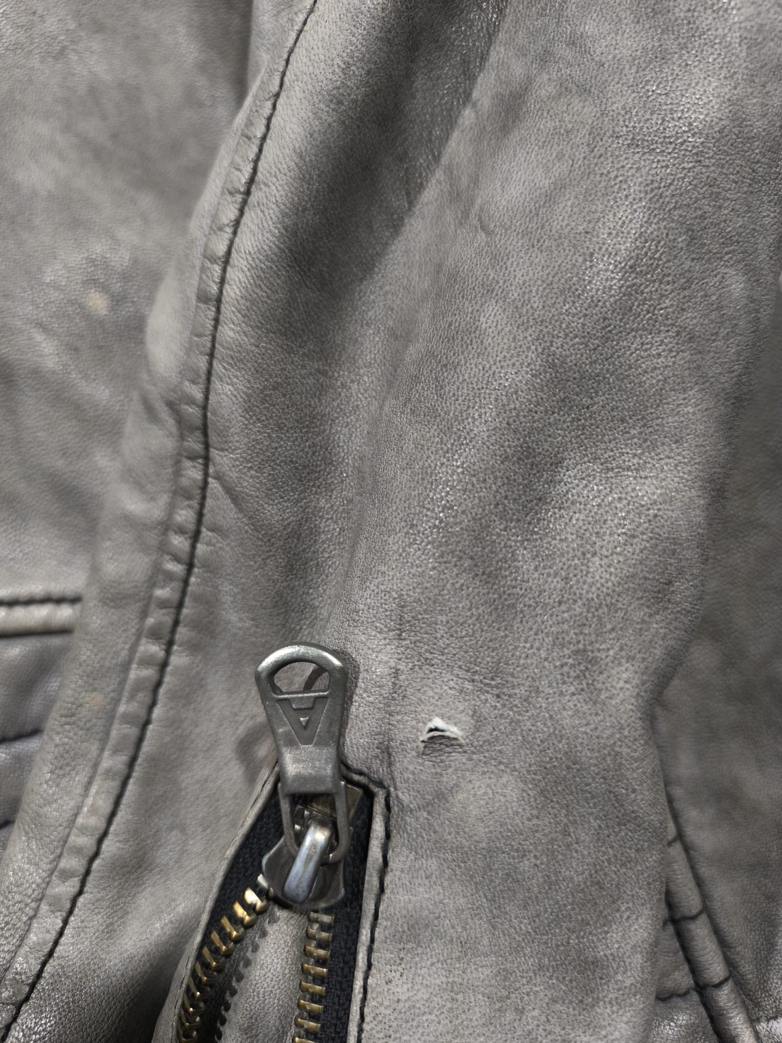 Hysteric Glamour trashy leather vtg moto jacket avantgarde rick owens Size US L / EU 52-54 / 3 - 6 Thumbnail