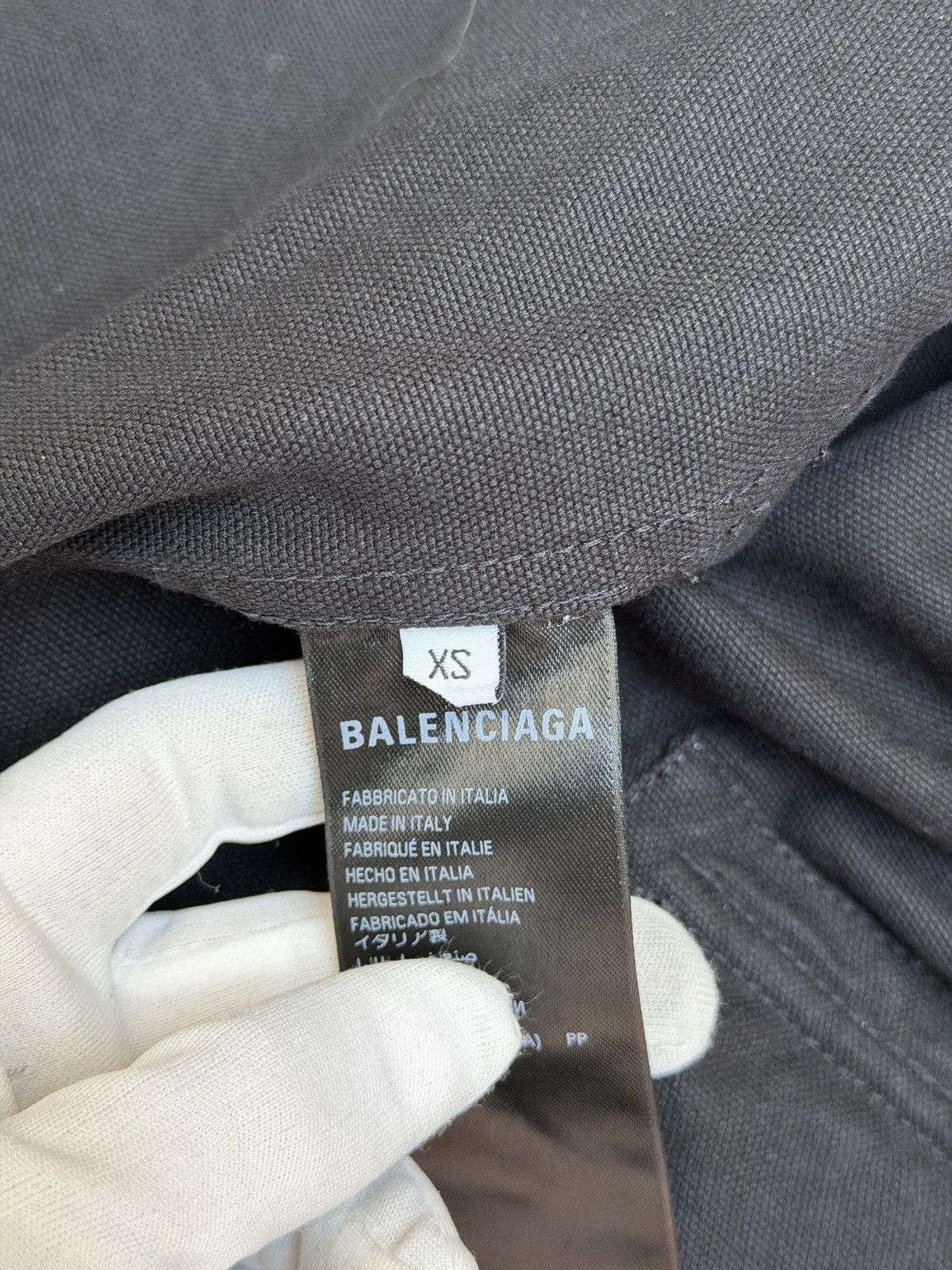 Balenciaga Balenciaga Hooded Studded Zip Up Jacket Black Size US XS / EU 42 / 0 - 15 Thumbnail