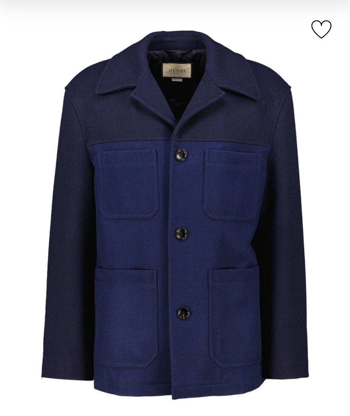 Gucci Gucci | Men's jacket SPW with wool Size US S / EU 44-46 / 1 - 1 Thumbnail