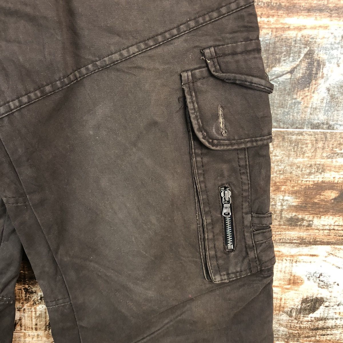 Japanese Brand DL Zhule Esports utility punk Cargo Multipocket Pants #C667 Size US 28 / EU 44 - 11 Thumbnail