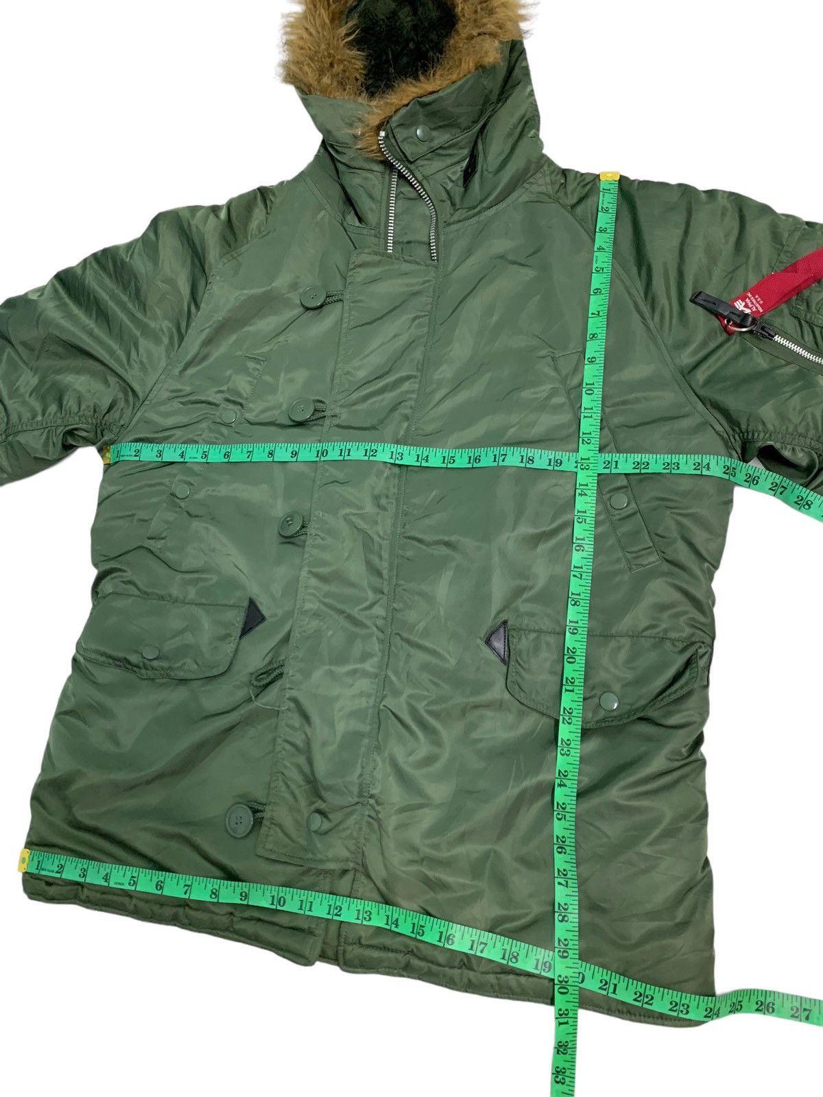 Alpha Industries Alpha Indrustries Inc Parka Jacket With hoodie Size US M / EU 48-50 / 2 - 17 Thumbnail