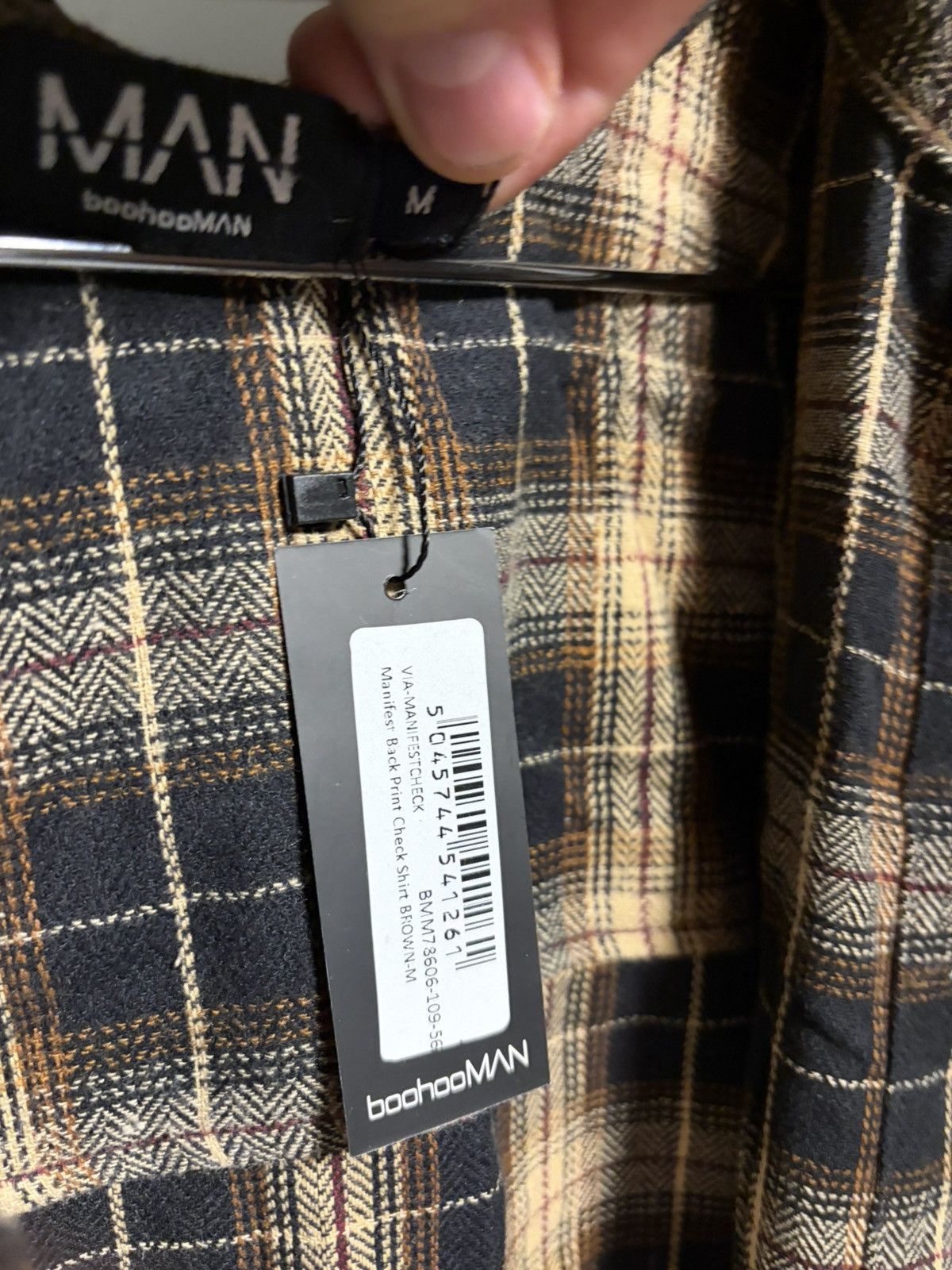 Boohoo BOOHOO MEN FLANNEL Size US M / EU 48-50 / 2 - 3 Thumbnail