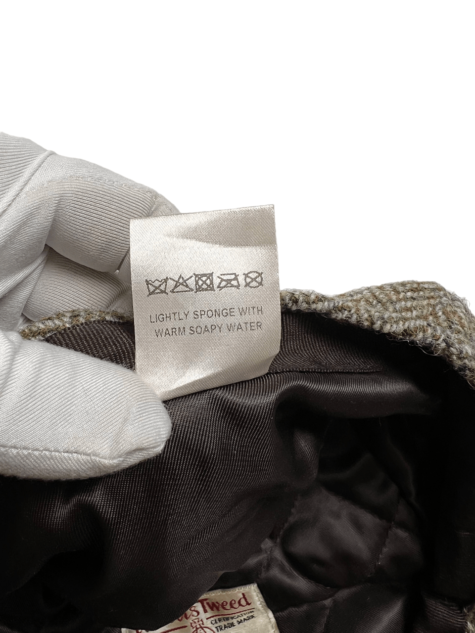 Harris Tweed × Vintage Vintage Harris Tweed Wool Cap OS Size ONE SIZE - 6 Thumbnail