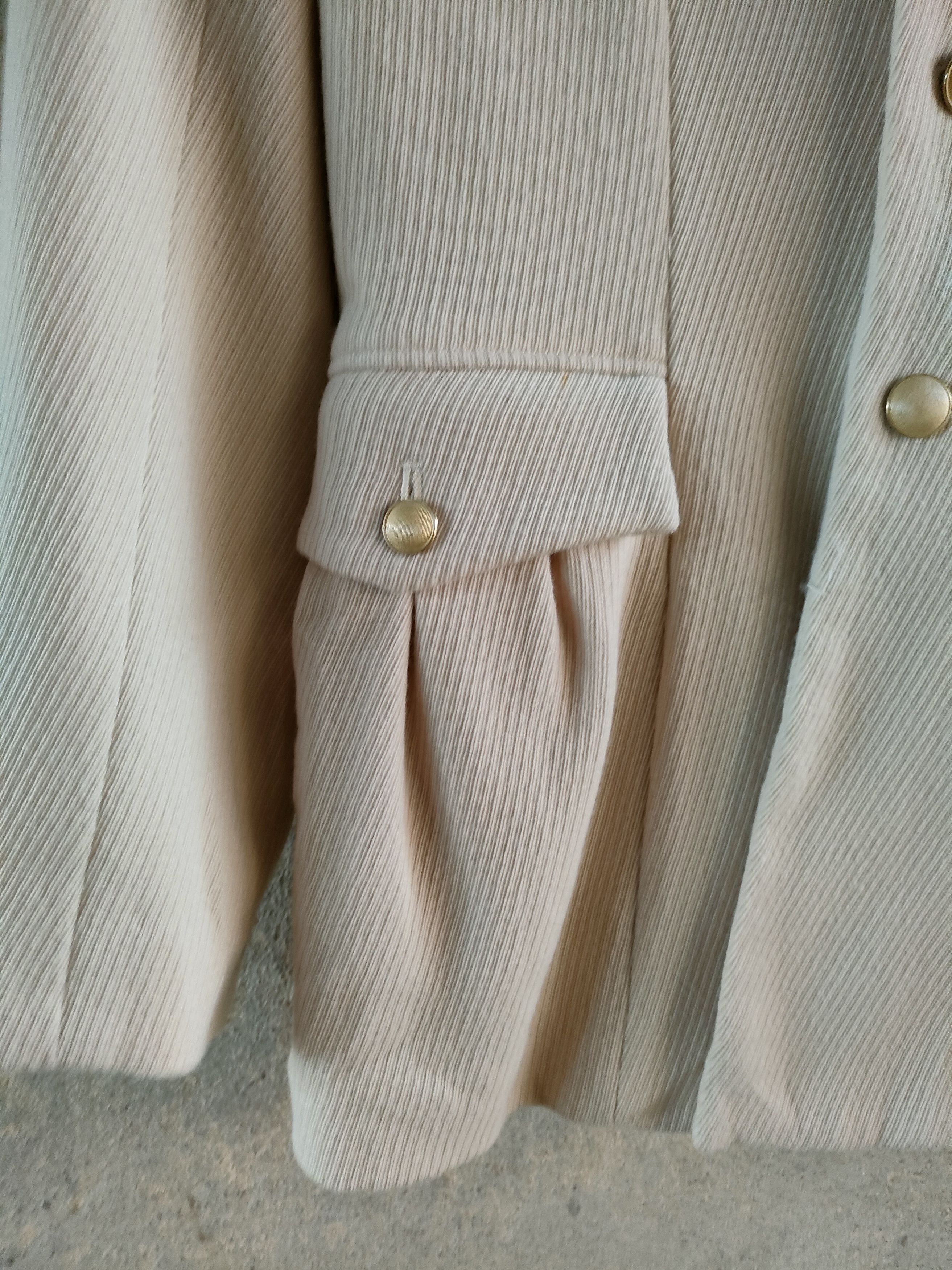 Yohji Yamamoto Y's Bis Wool Cream Jacket Size S / US 4 / IT 40 - 5 Thumbnail
