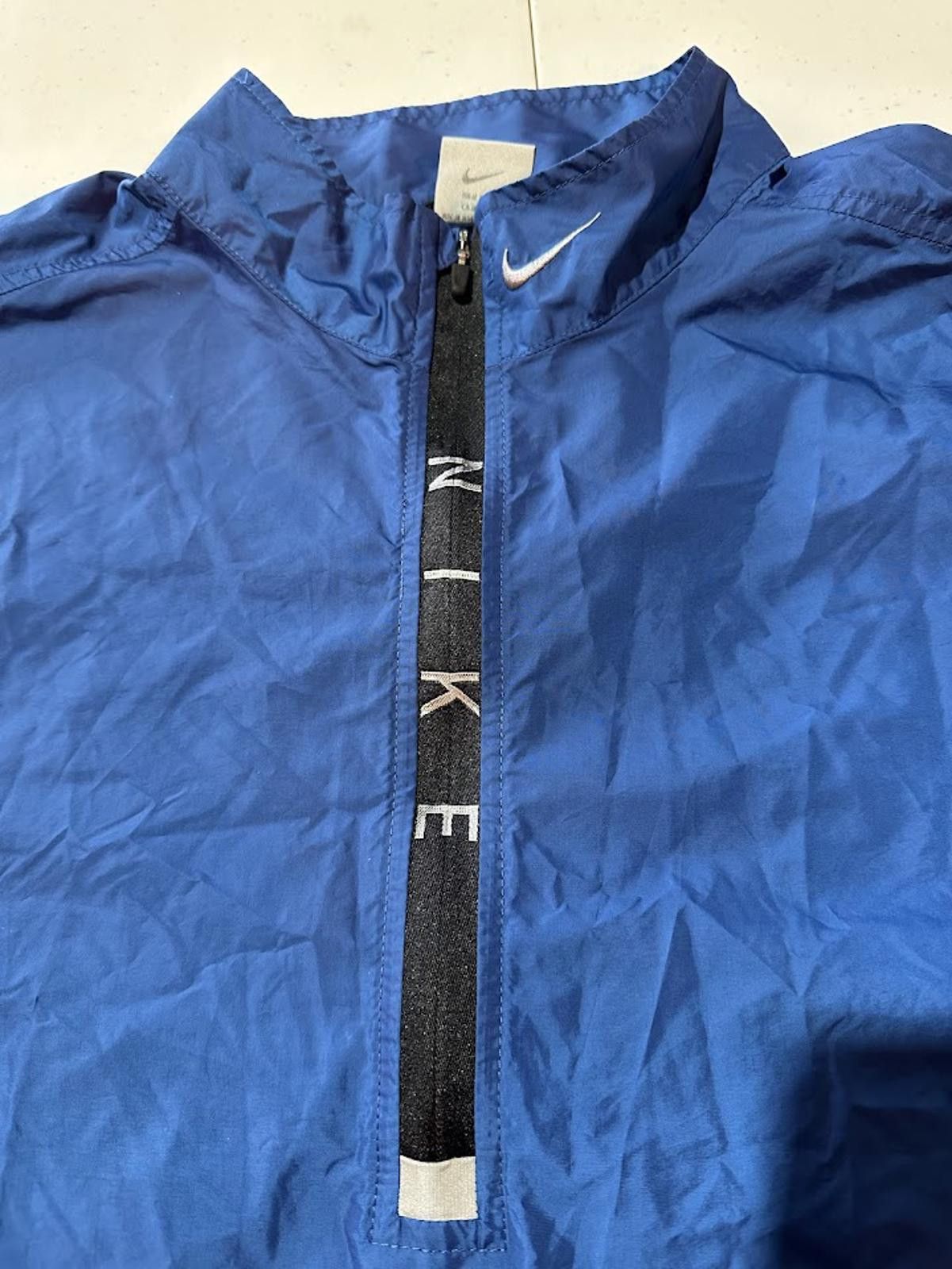 Nike Nike Blue 1/4 Zip Windbreaker XL Size US XL / EU 56 / 4 - 8 Thumbnail
