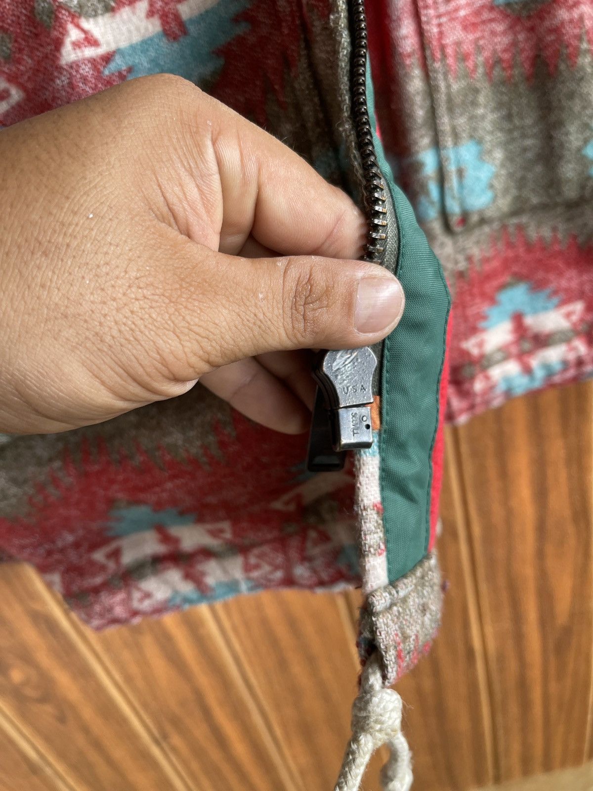 Vintage Very Rare🔥Vtg 60s/70s Rna Inc Native Navajo Heavy Jacket Size US XL / EU 56 / 4 - 9 Thumbnail