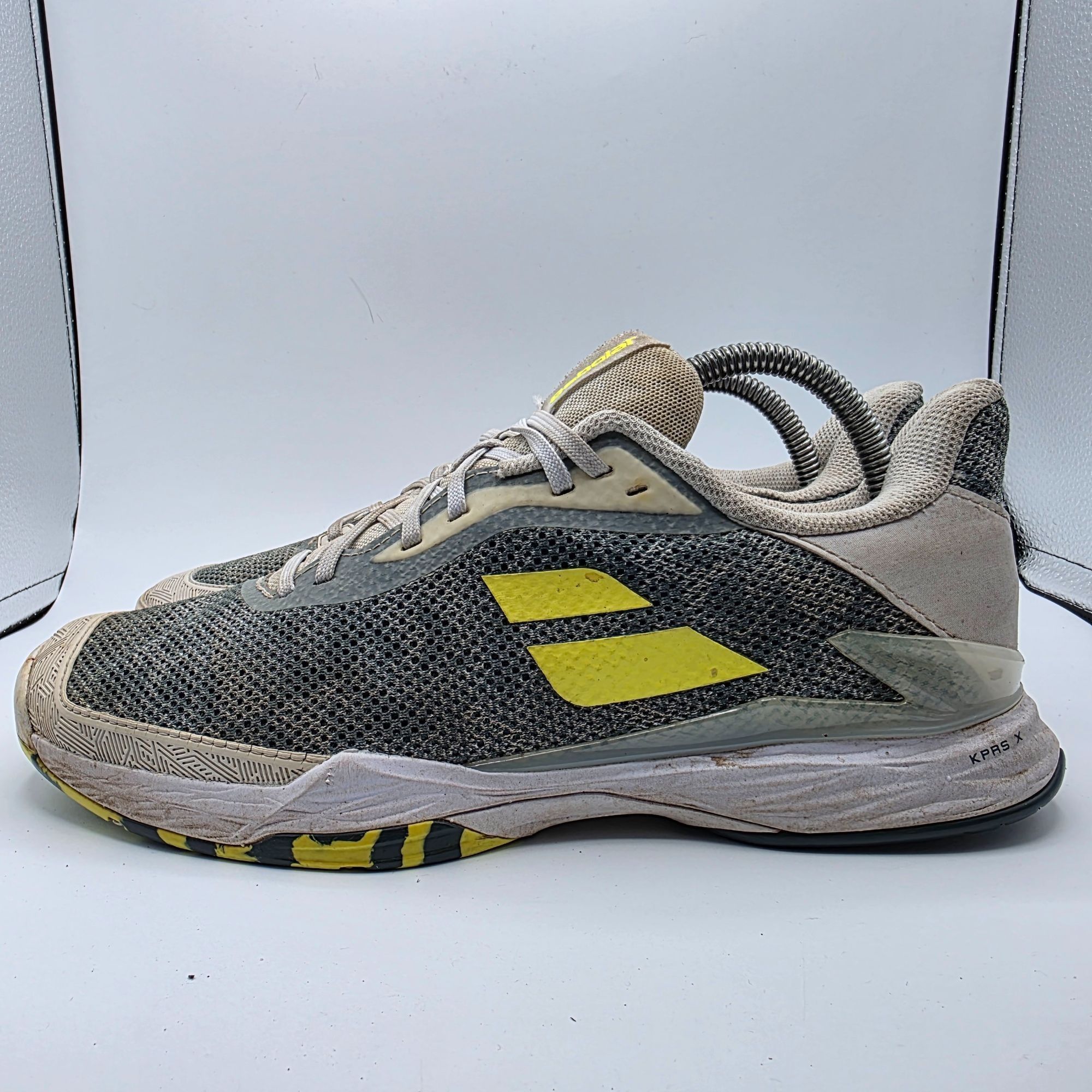 Other Babolat Jet Tere All Court Mens Size 9.5 Gray Yellow Tennis Size US 9.5 / EU 42-43 - 13 Thumbnail