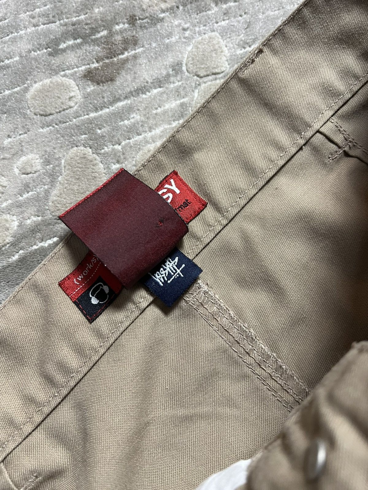 Stussy Stussy work/s vintage vtg rare pants skateboarding Size US 32 / EU 48 - 7 Thumbnail