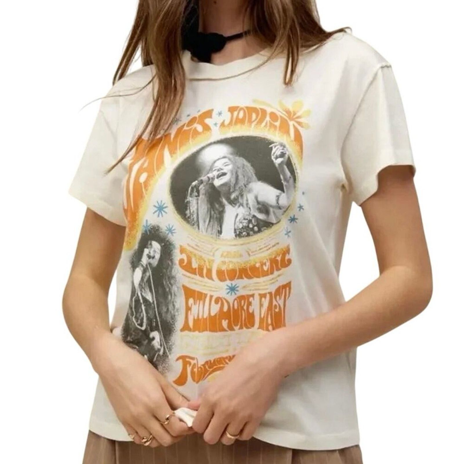 Daydreamer DAYDREAMER Janis Joplin in Concert Reverse Tour Tee Size S Size S / US 4 / IT 40 - 1 Thumbnail