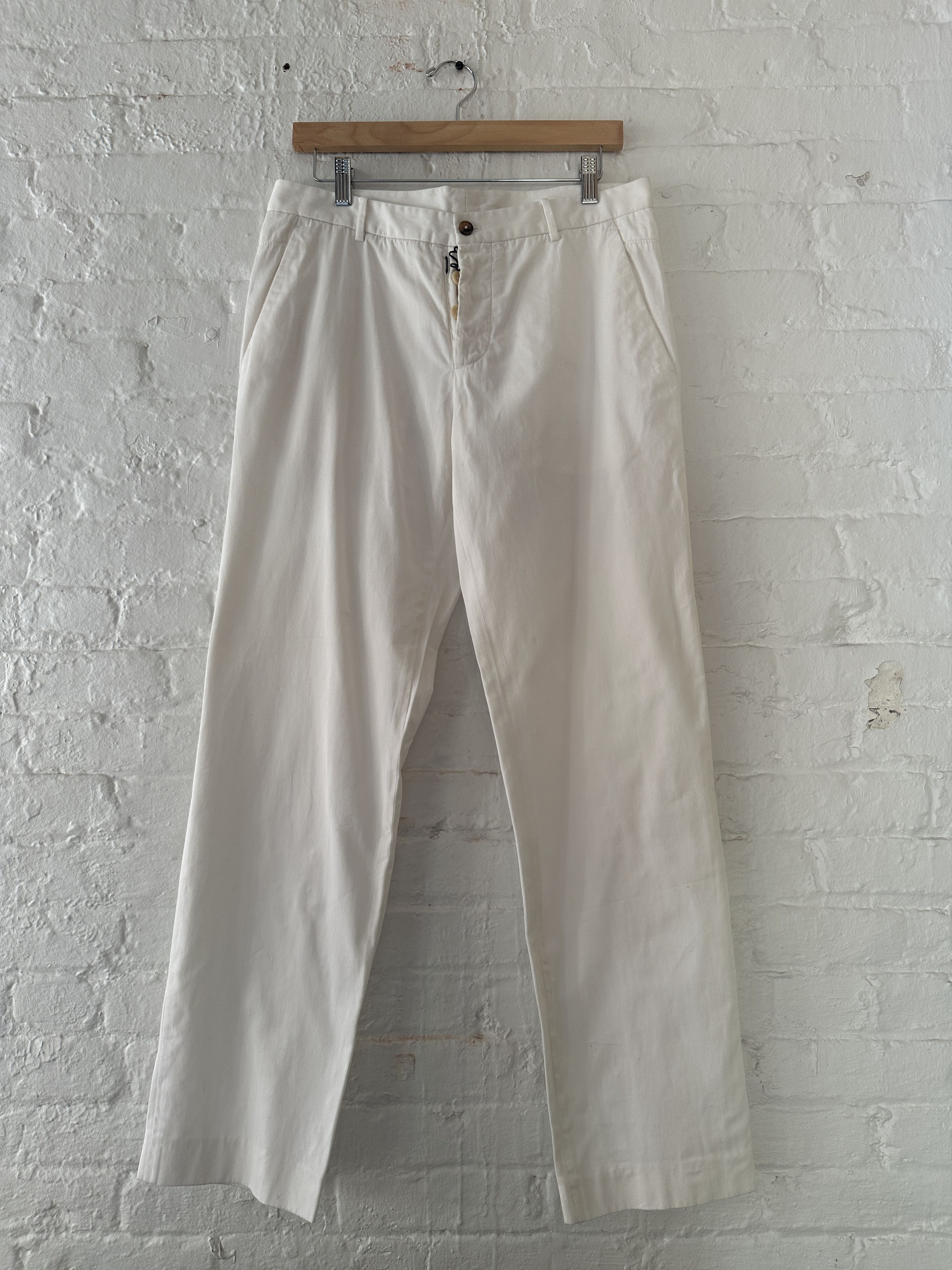Maison Margiela Maison Margiela Straight Trousers Size US 32 / EU 48 - 1 Thumbnail
