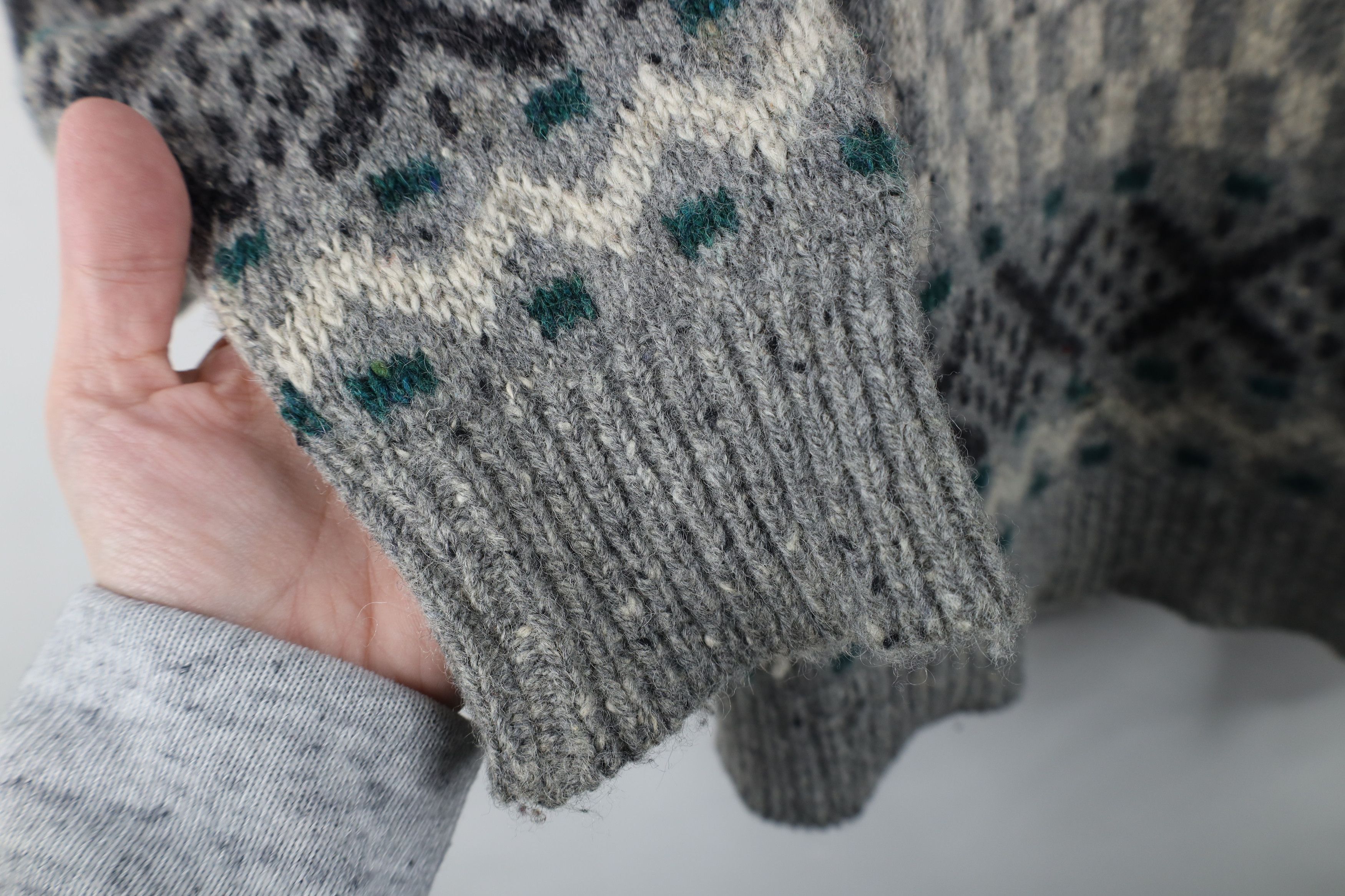 Vintage AS IS Vintage 90s Streetwear Wool Blend Knit Sweater USA Size US M / EU 48-50 / 2 - 6 Thumbnail