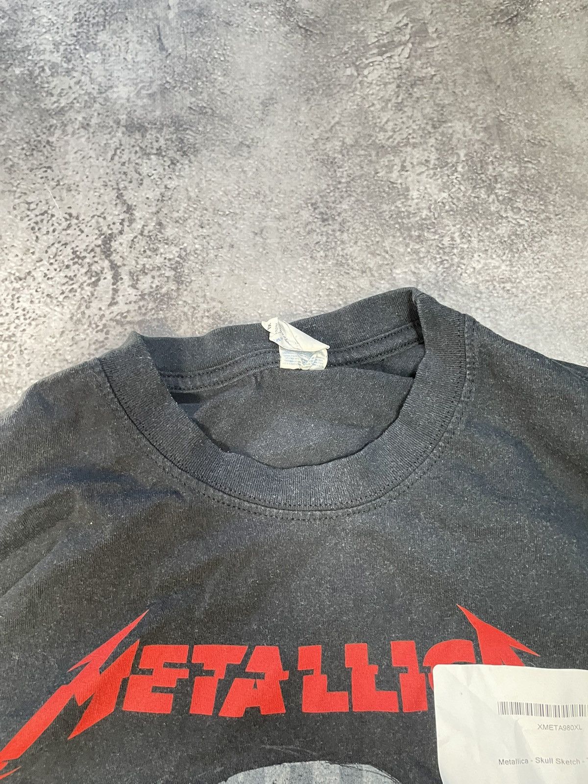 Metallica Vintage Metallica Pushead OG 'Death Is Pain' Tee Size US XL / EU 56 / 4 - 4 Thumbnail