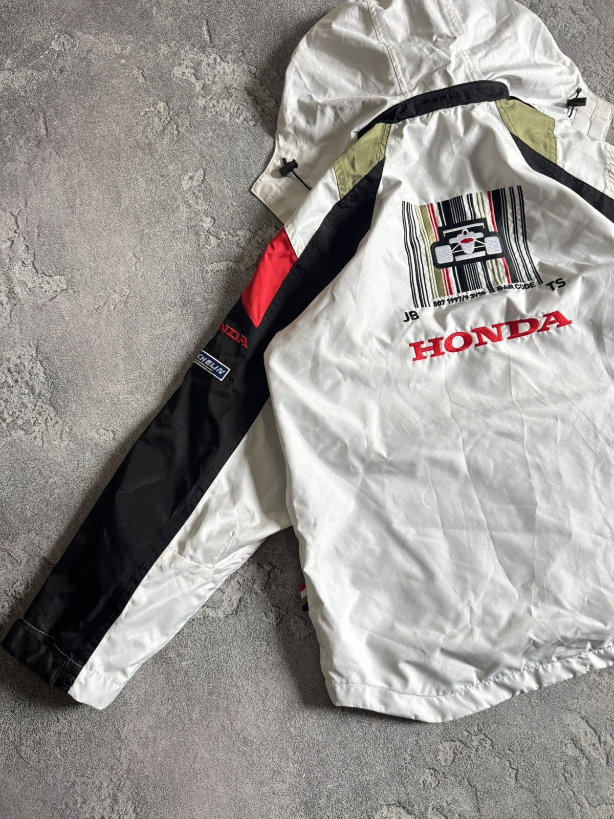 Honda Honda L/Size official BAR F1 racing jacket bomber hooded Size US L / EU 52-54 / 3 - 7 Thumbnail