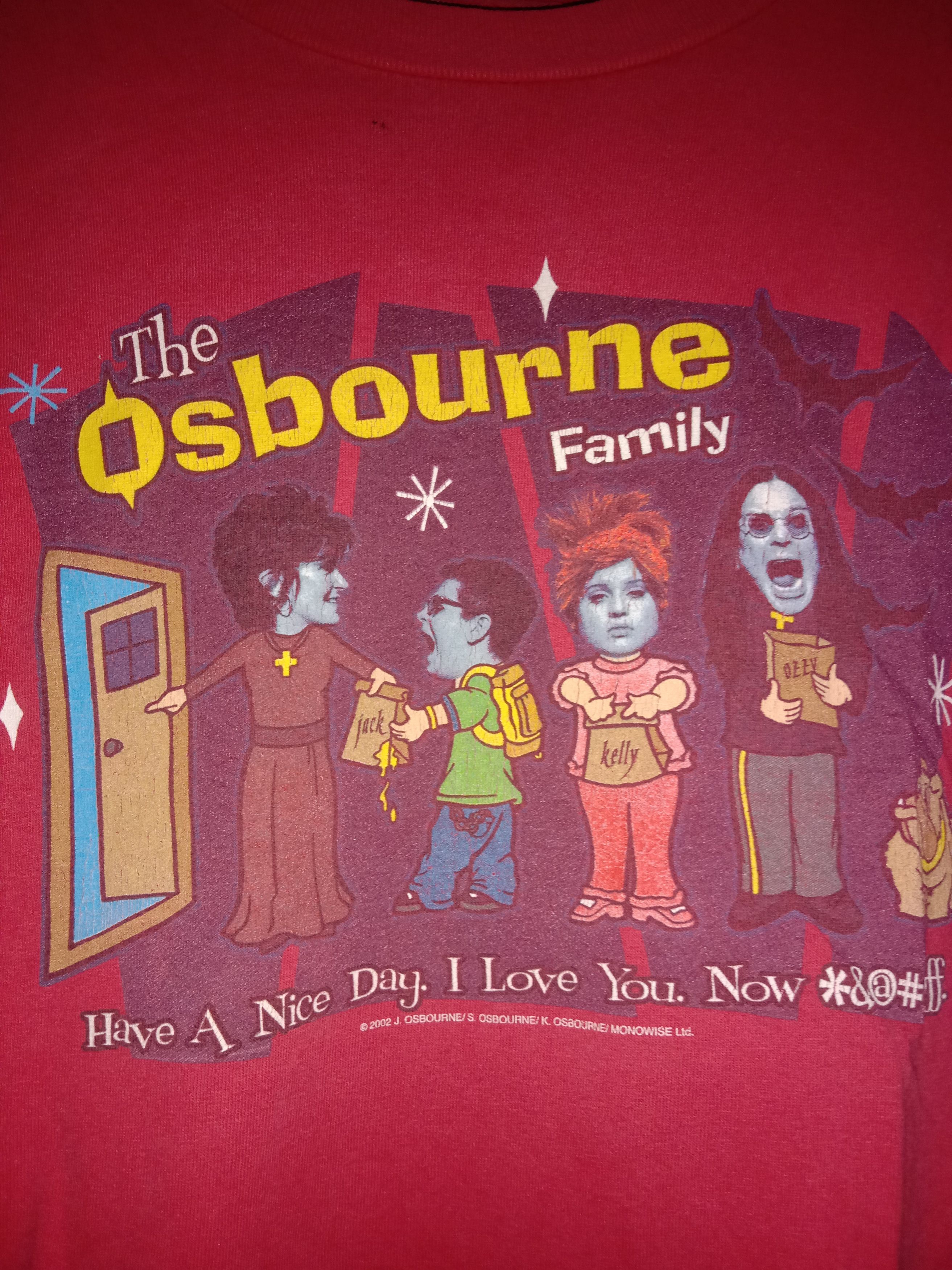 Band Tees Ozzy Osbourne Slayer Metallica Nirvana Red hot Chili Peppers Size US L / EU 52-54 / 3 - 2 Thumbnail