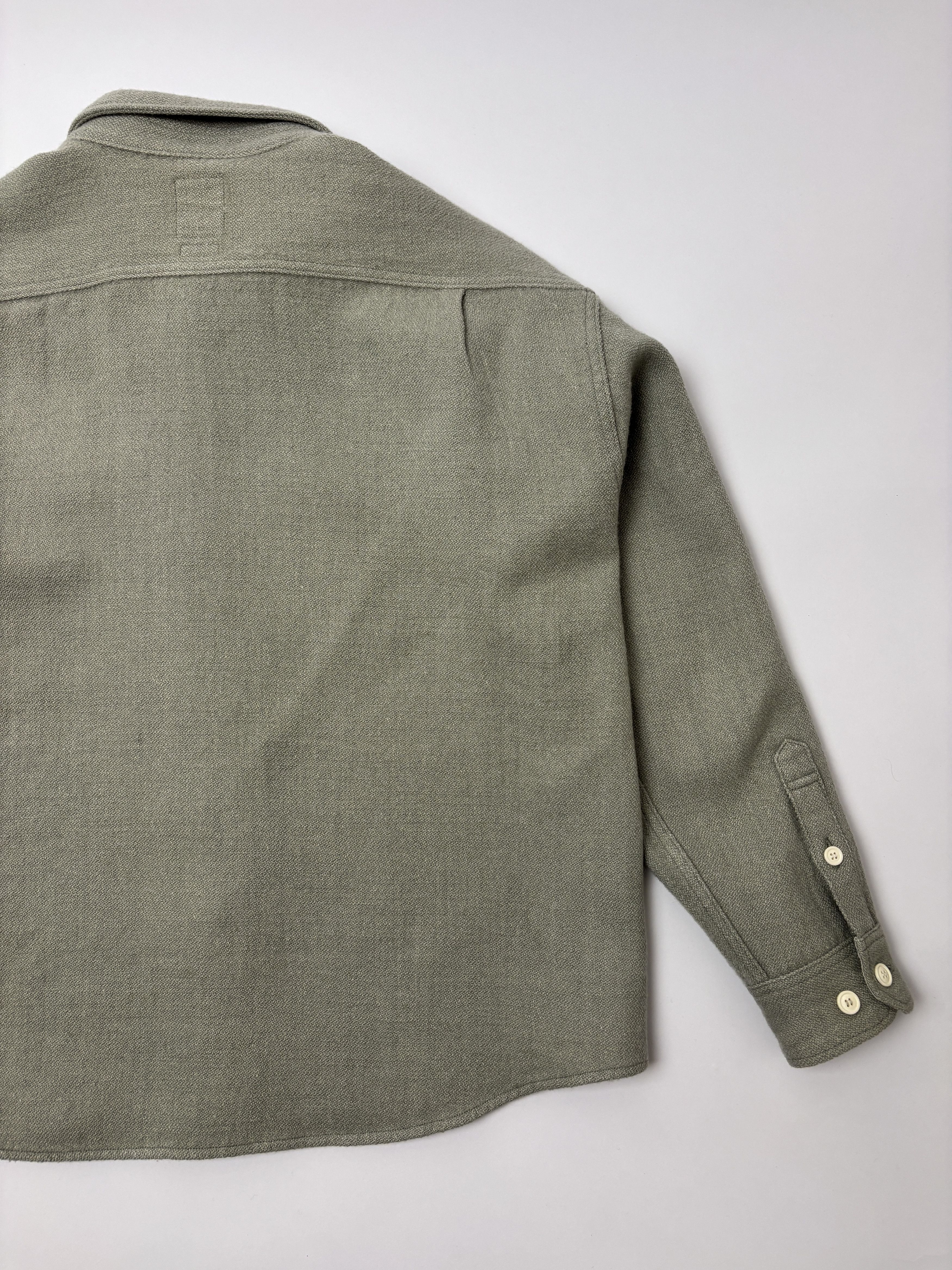 Visvim Visvim Lumber L/S Shirt Light Green Wool Linen Size US L / EU 52-54 / 3 - 11 Thumbnail