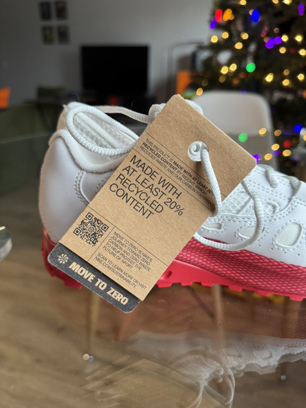 Nike Nike ACG Air Exploraid “White Gym Red” Size US 5.5 / EU 38 - 6 Thumbnail