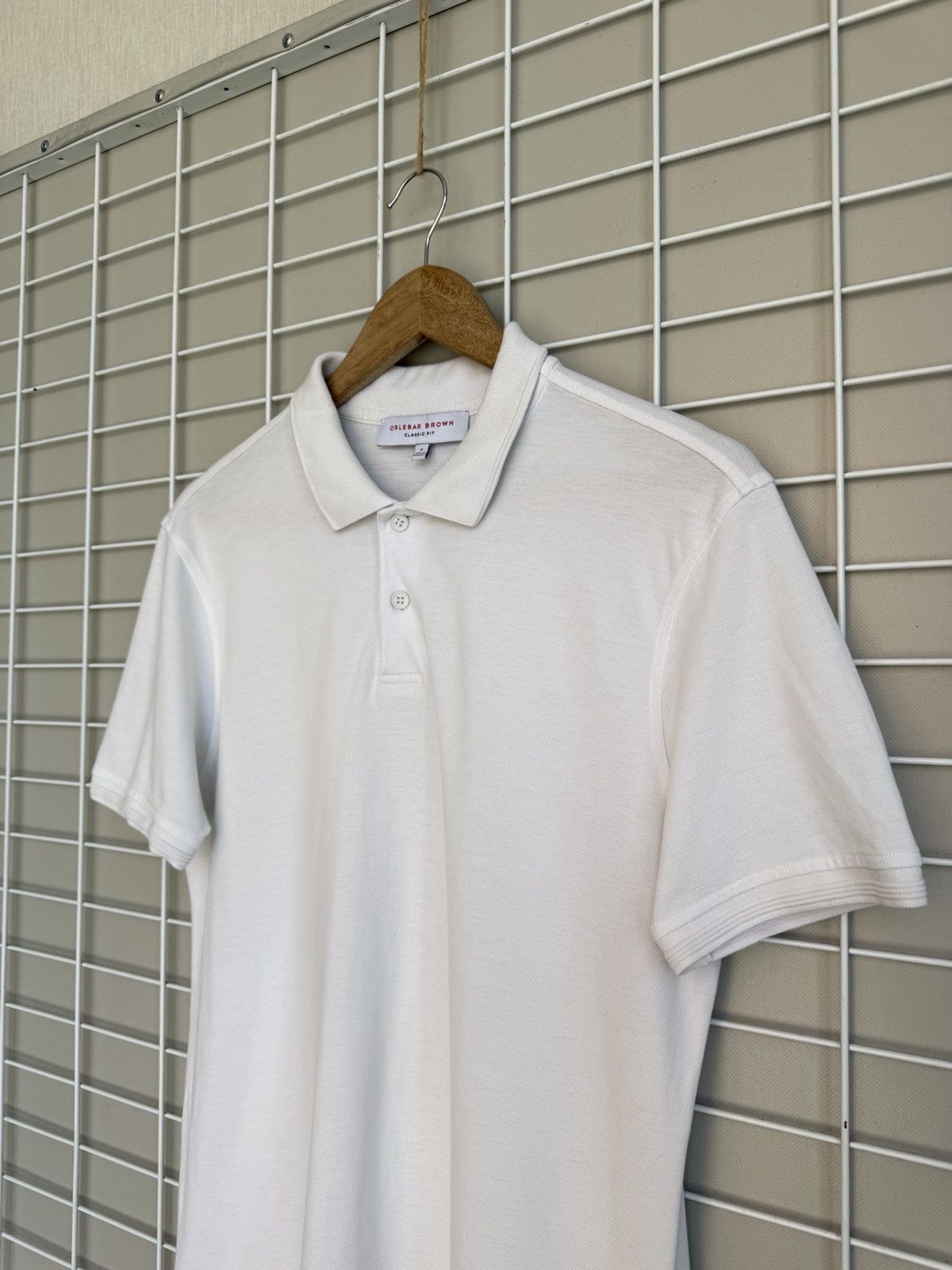 Orlebar Brown Orlebar Brown Jarrett Pique Polo Shirt Mens Size M Size US M / EU 48-50 / 2 - 4 Thumbnail