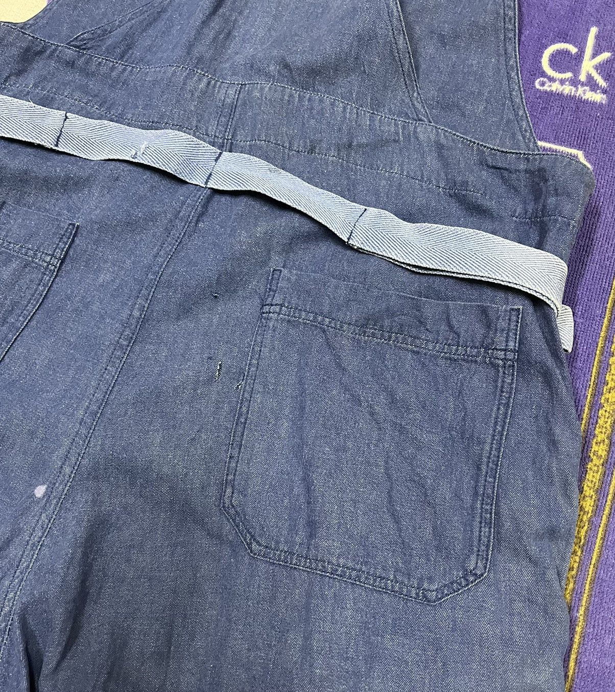 Issey Miyake ISSEY MIYAKE Soft Denim Overall x Rare Size US 33 - 11 Thumbnail