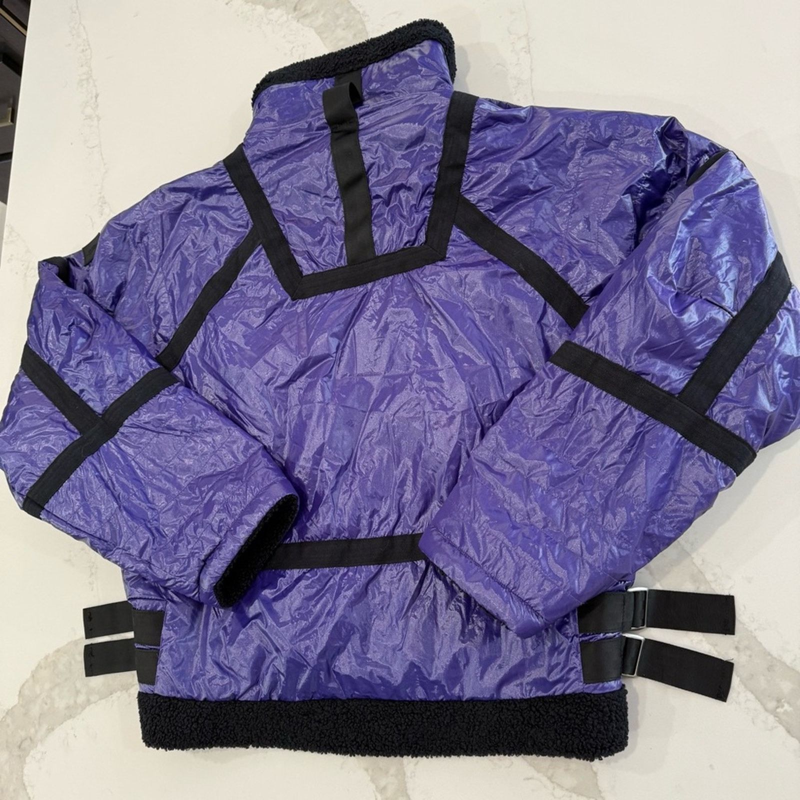 Free People Free People Movement Vagabond Fleece Bomber Jacket Womens XS Size XS / US 0-2 / IT 36-38 - 14 Thumbnail