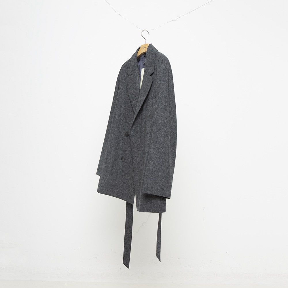 Document Document Beuys Belted Jacket in Austrian Loden Felt Wool Size US L / EU 52-54 / 3 - 2 Thumbnail