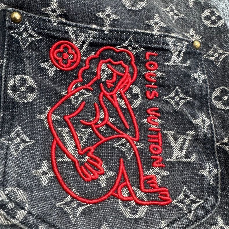 Louis Vuitton louis vuitton distressed denim jeans-2508 Size US 31 - 3 Thumbnail
