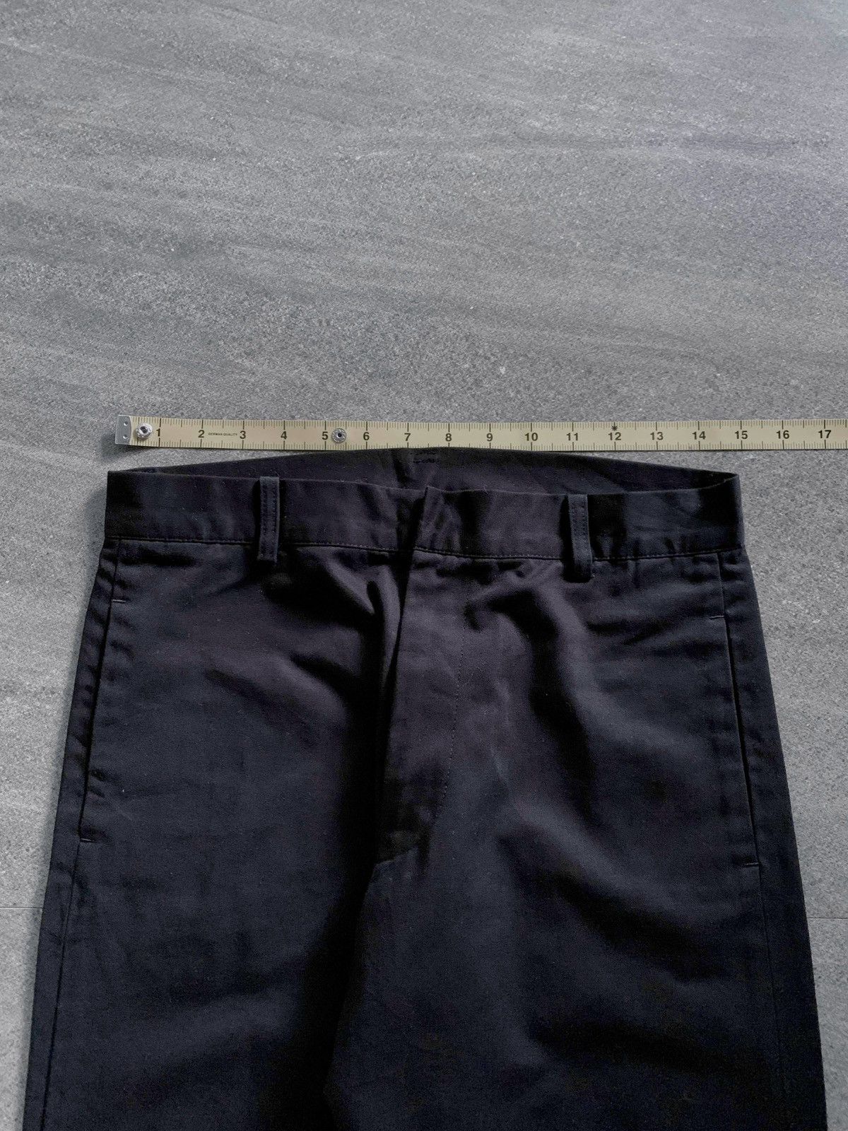 Yohji Yamamoto FREE TAX! Ys Split Hemmed Trousers Size US 29 - 11 Thumbnail