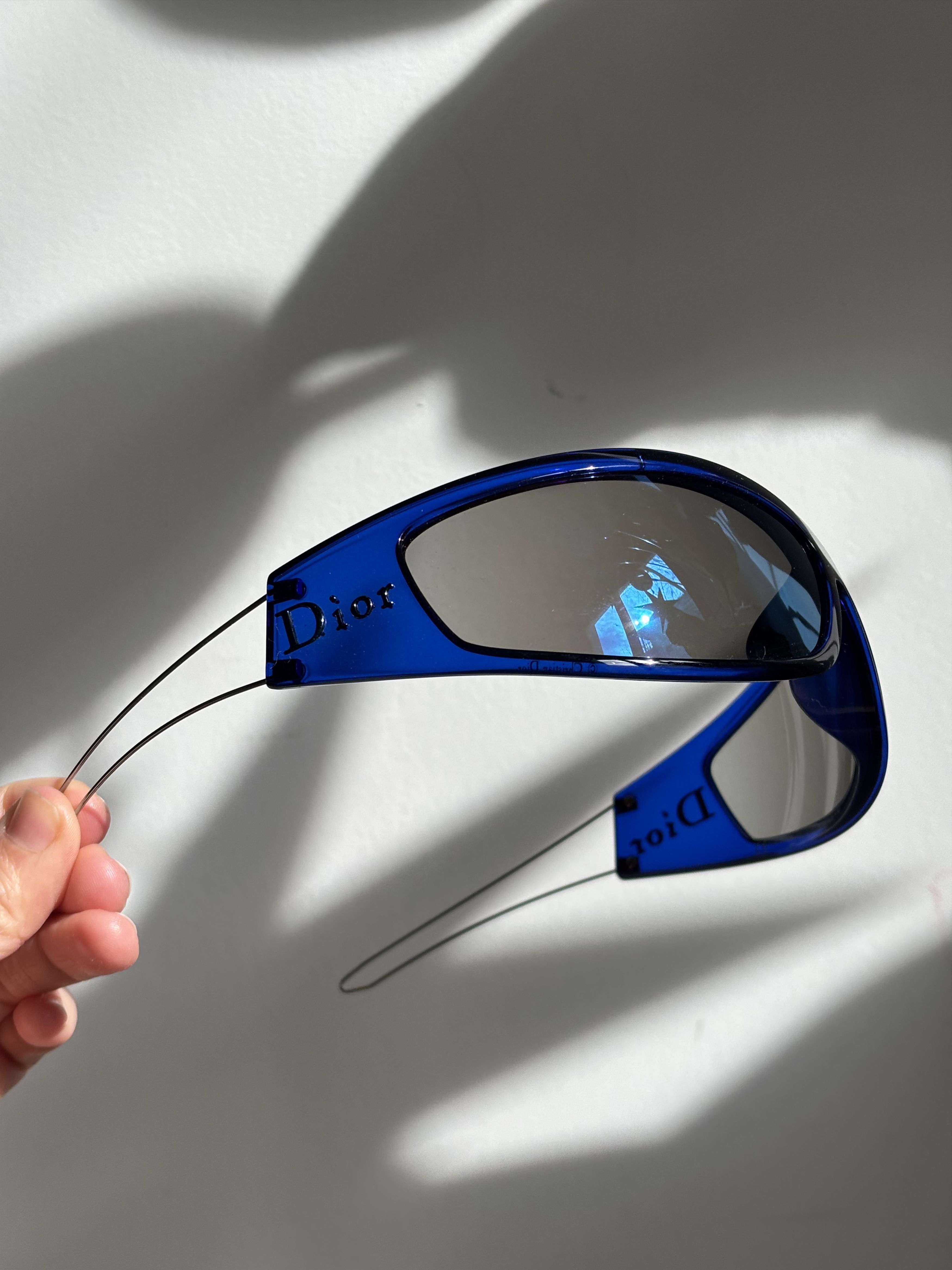 Dior DIOR Sunglasses Colourfull Mask Ski Wrap Shield Logo RI968 Size ONE SIZE - 6 Thumbnail
