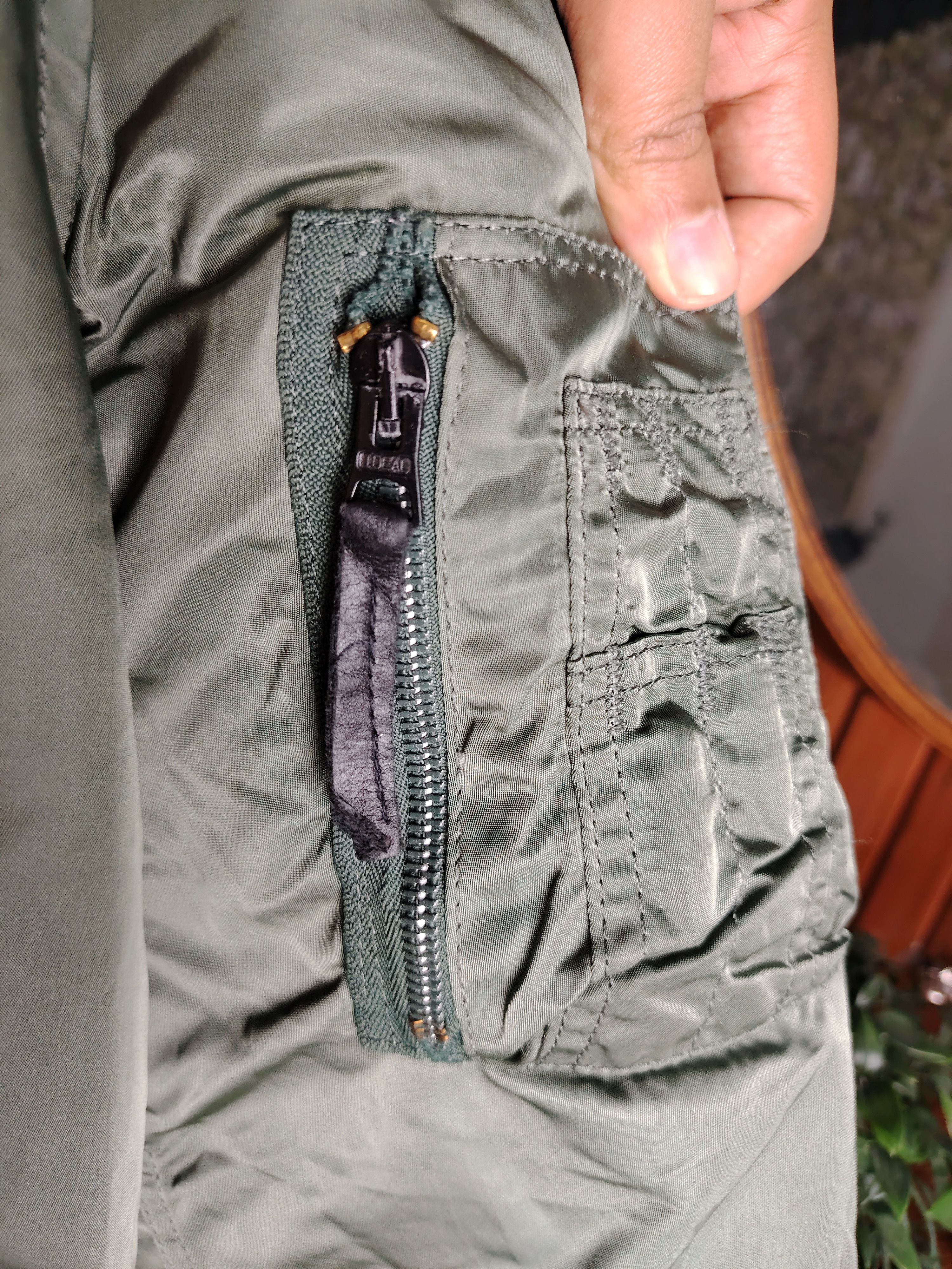 Alpha Industries × Military × Vintage Vtg Alpha Industries