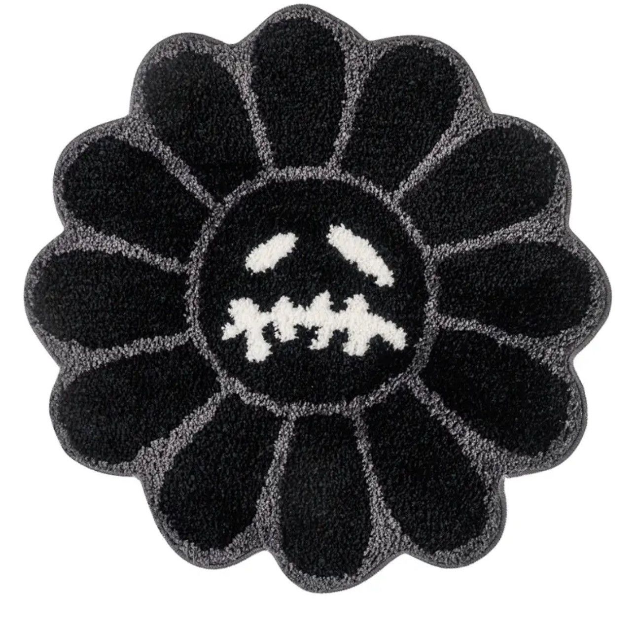 Handmade × Other Smiling Face Tufted Flower Rug Retro Carpet for Bedroom Size ONE SIZE - 2 Thumbnail