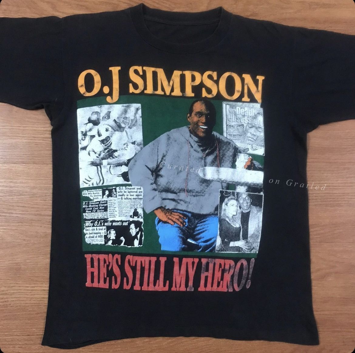 Other Oj Simpson Vintage Bootleg Rap Tee Size US M / EU 48-50 / 2 - 1 Thumbnail