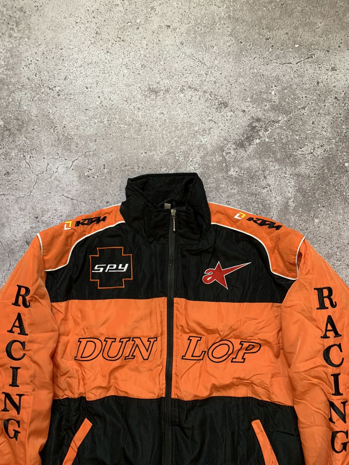 Dunlop × Vintage Vintage Dunlop Racing Jacket KTM Team Racing Dunlop Size US L / EU 52-54 / 3 - 2 Thumbnail