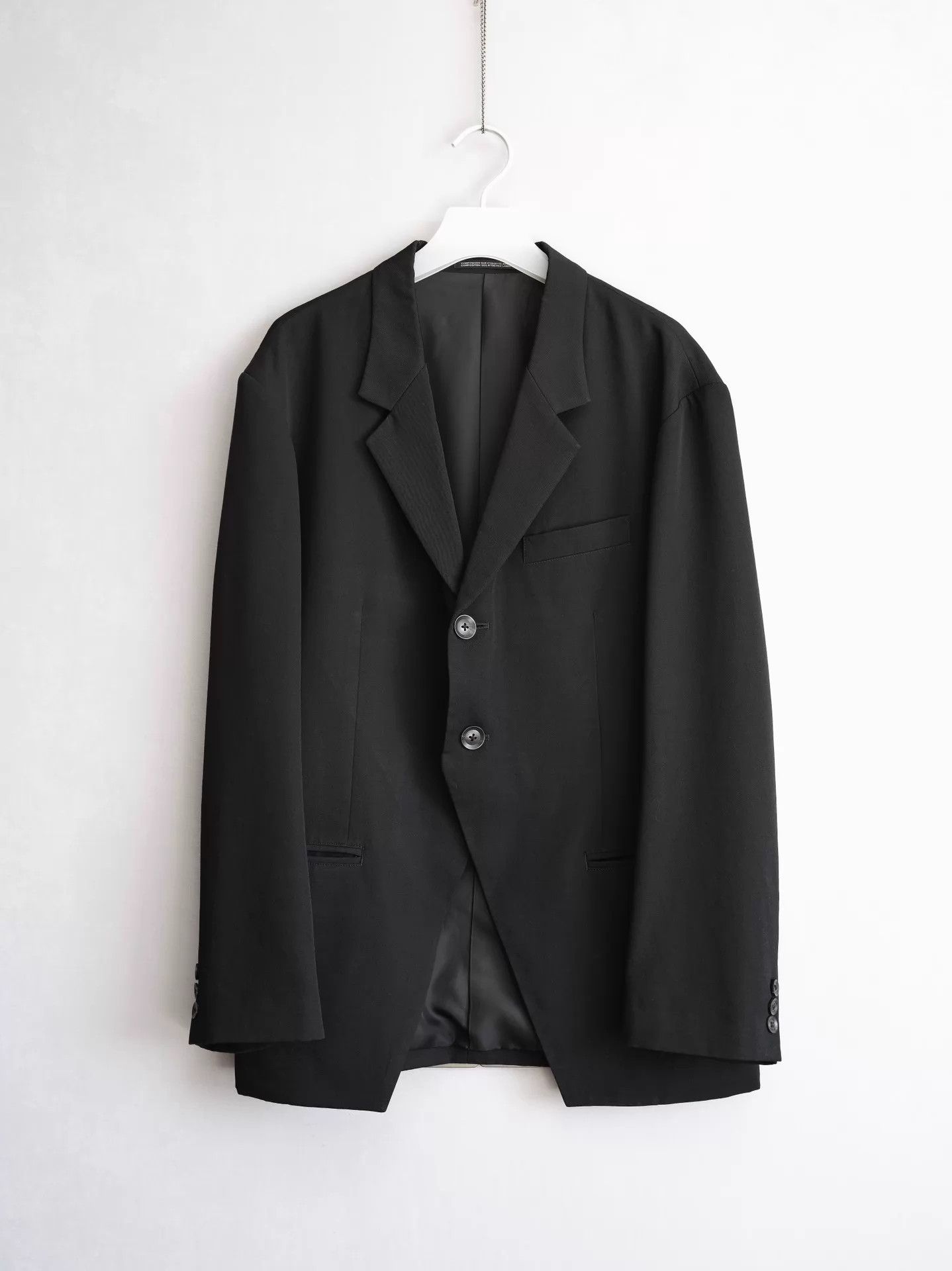 Yohji Yamamoto Yohji Yamamoto 18AW Back Zip Jacket Size 2 Size US M / EU 48-50 / 2 - 1 Thumbnail