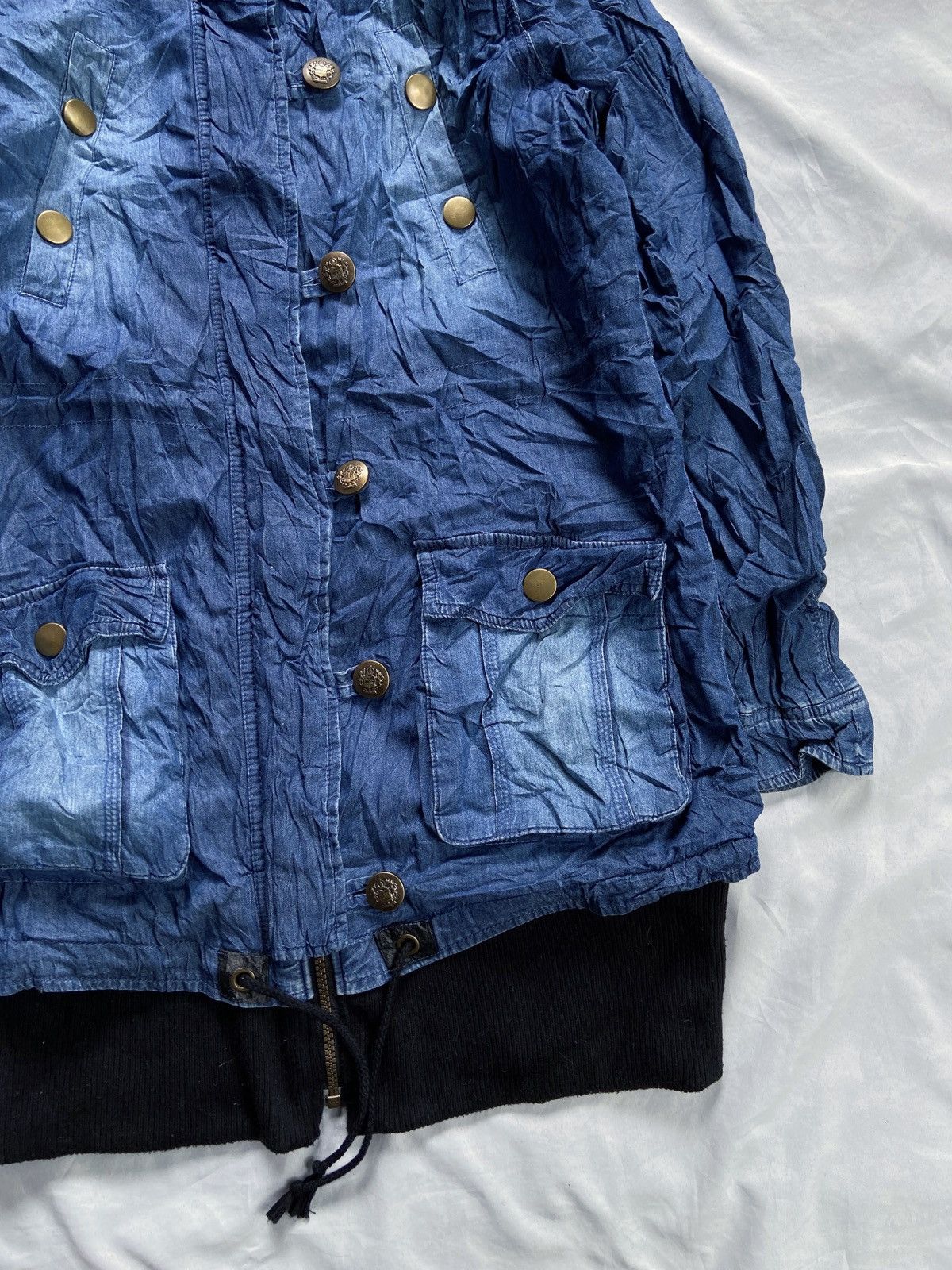 Beauty Beast SORRIDERE BLUE WASHED WINTER JACKET Size US L / EU 52-54 / 3 - 3 Thumbnail