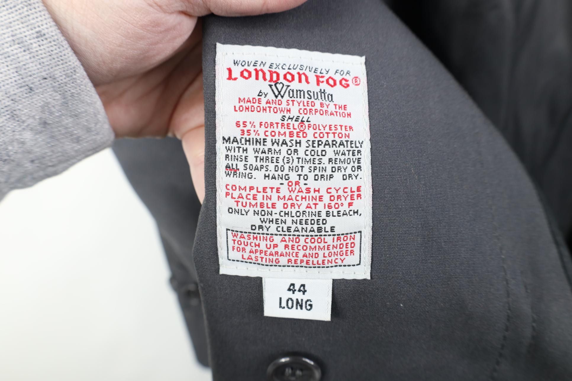 Vintage Vintage 70s Streetwear Double Breasted Trench Coat Gray USA Size US XXL / EU 58 / 5 - 12 Thumbnail