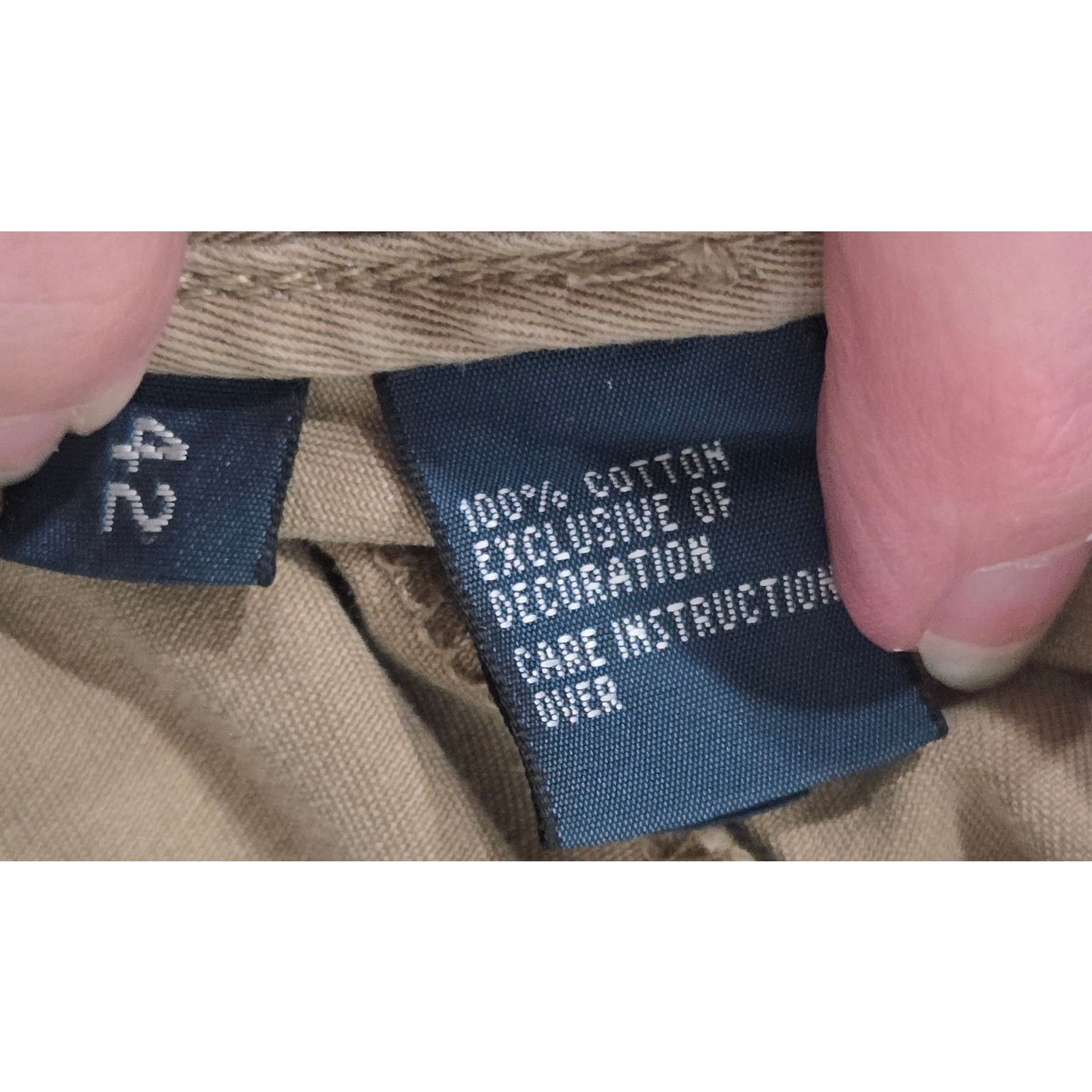 Polo Ralph Lauren Vintage Polo By Ralph Lauren Tan Chino Men's Shorts 42 Size US 42 / EU 58 - 3 Thumbnail