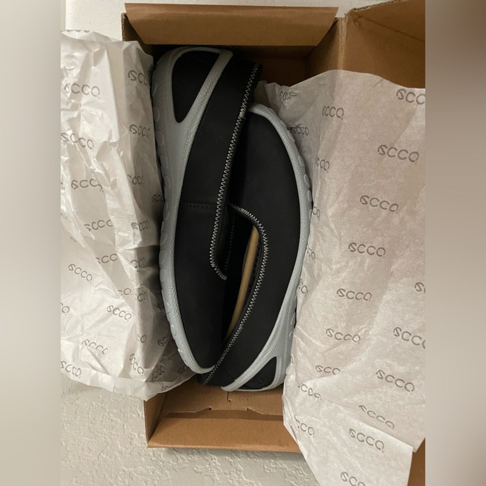 Ecco ECCO Womens Biom Lite Skimmer Ballerina Black EU 37 US 6-6.5 Size US 6 / IT 36 - 11 Thumbnail