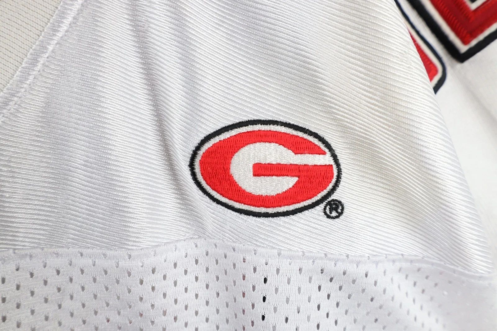 Vintage Vintage Distressed University of Georgia Football Jersey Size US XXL / EU 58 / 5 - 7 Thumbnail