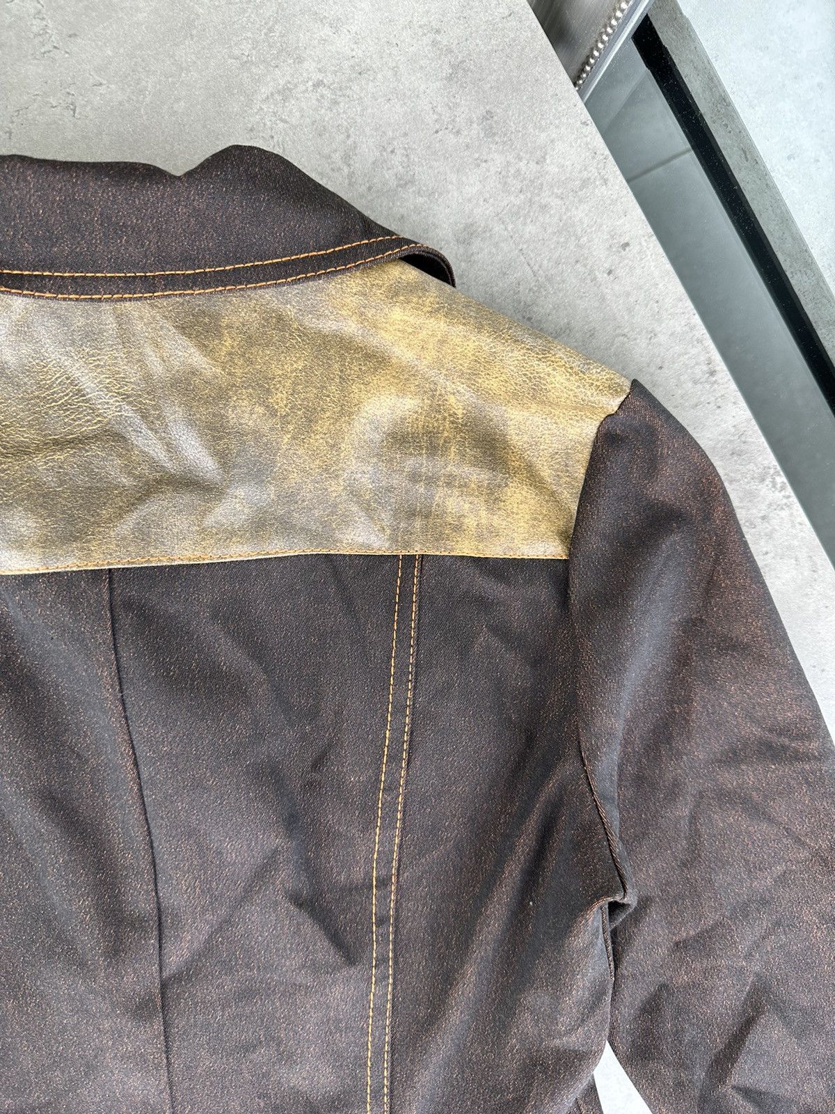 Japanese Brand Vintage Brown Jacket Size S / US 4 / IT 40 - 10 Thumbnail