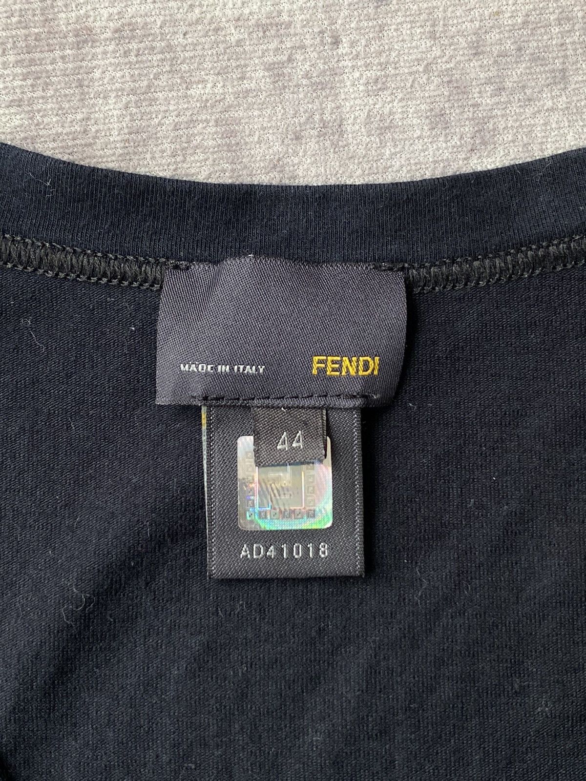 Fendi Fendi Italy V-Neck Tees Size M / US 6-8 / IT 42-44 - 3 Thumbnail