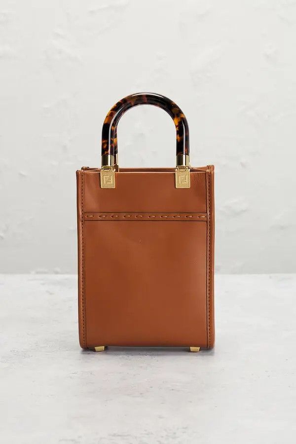 Fendi o1s1wg111125 Size: OS/ Mini Sunshine Shopper in Brown Size ONE SIZE - 3 Thumbnail