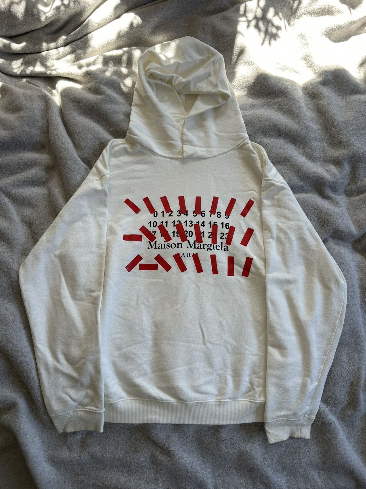Maison Margiela Maison Margiela Hoodie Red Tape 2501-Nextarrow Size US M / EU 48-50 / 2 - 1 Thumbnail
