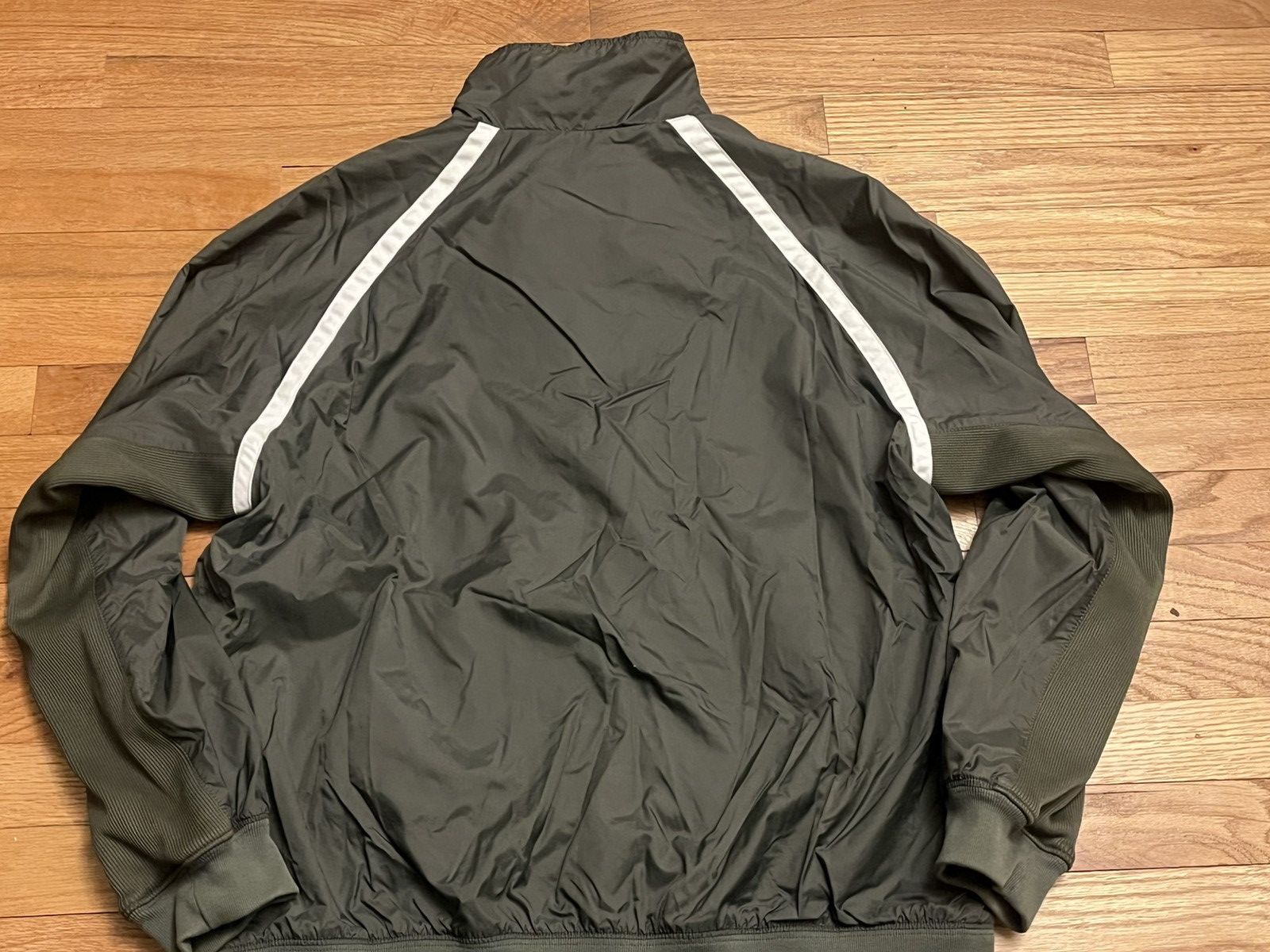 Nike × Vintage Vintage 90s green Nike jacket Size US L / EU 52-54 / 3 - 5 Thumbnail