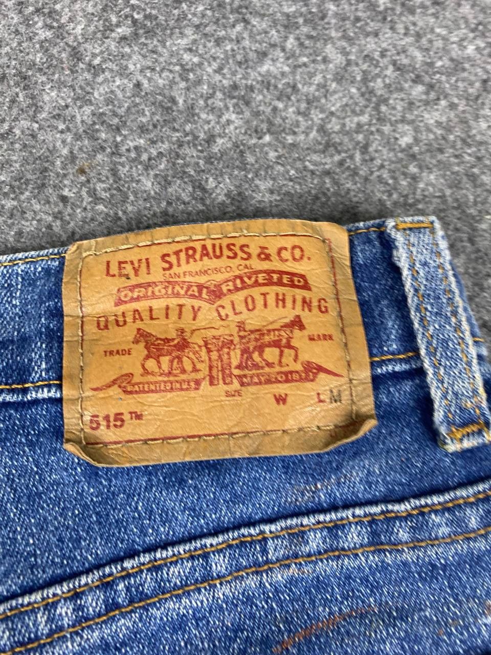 Levi's vintage levis 515 paint splatter bootcut denim nice design Size US 30 / EU 46 - 5 Thumbnail