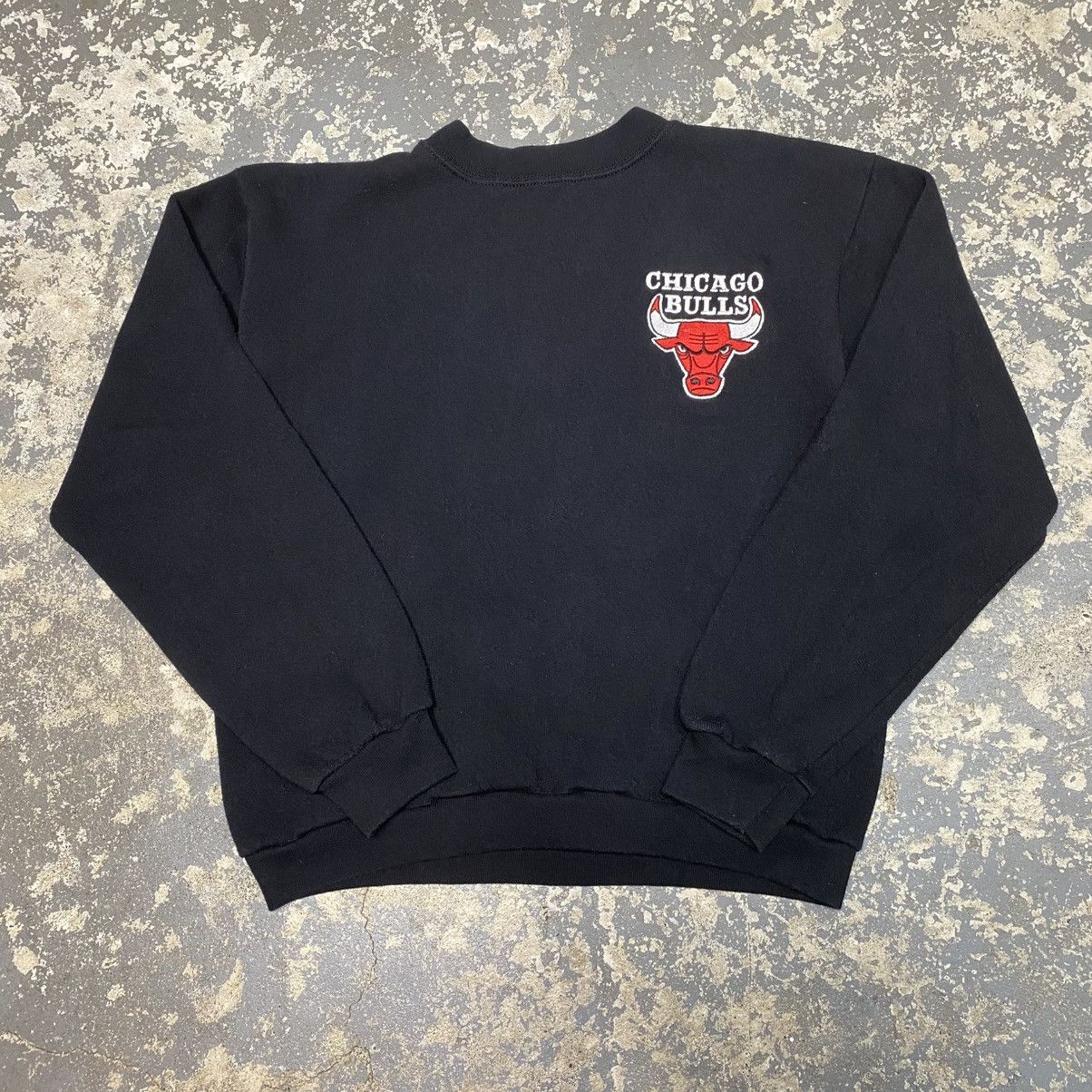 NBA × Vintage Vintage Chicago Bulls Logo 7 Sweatshirt 90s USA Size US XS / EU 42 / 0 - 1 Thumbnail