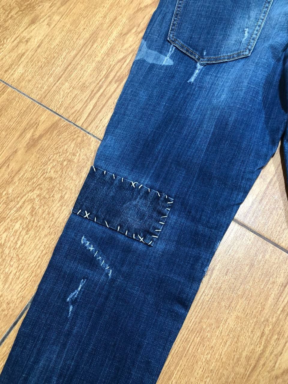 Dsquared2 Luxury Dsquared2 Y2K Distressed Designer Jeans Size US 36 / EU 52 - 19 Thumbnail