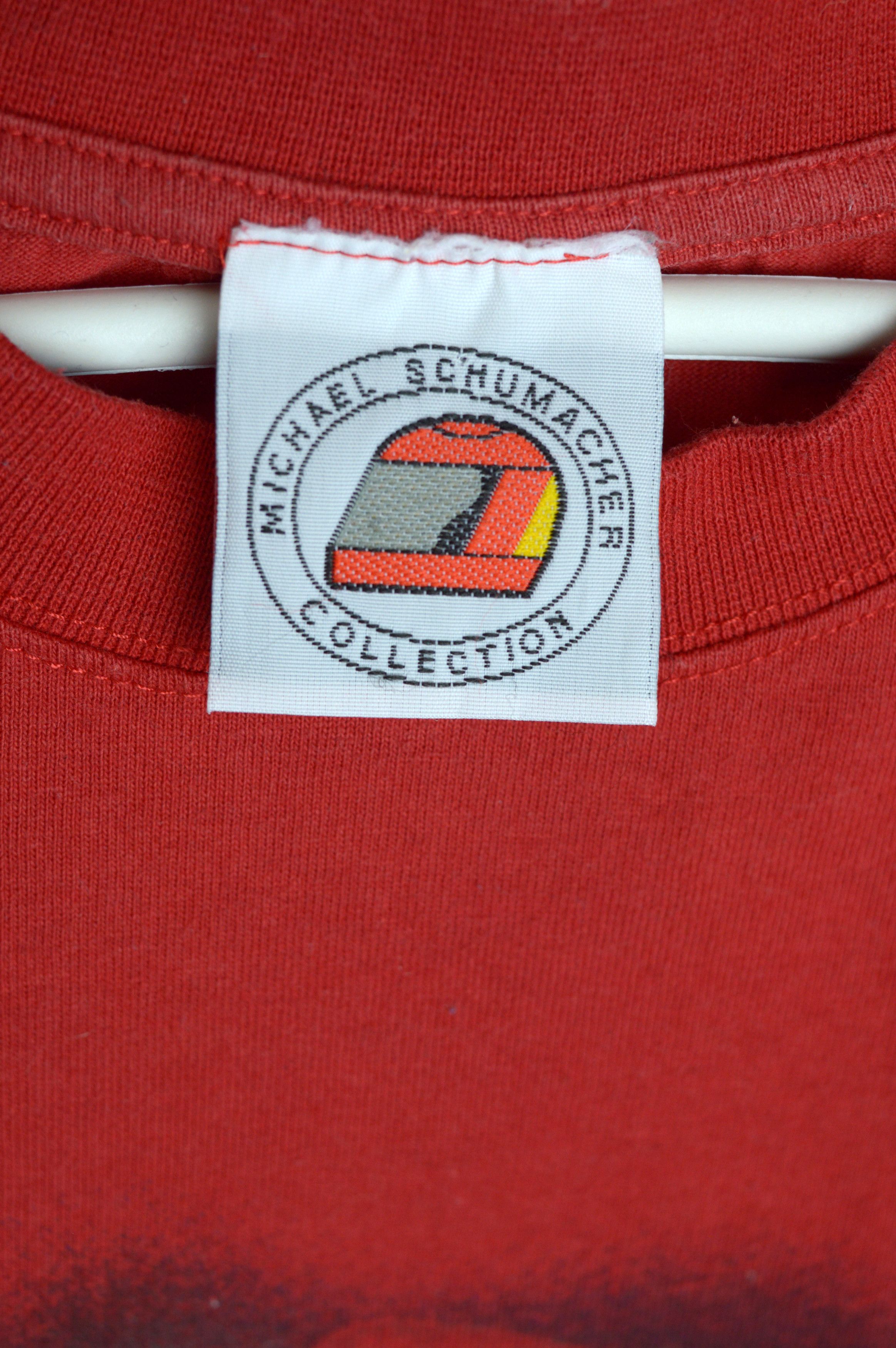 Vintage Vintage Michael Schumacher Collection t shirt Size US XL / EU 56 / 4 - 3 Thumbnail