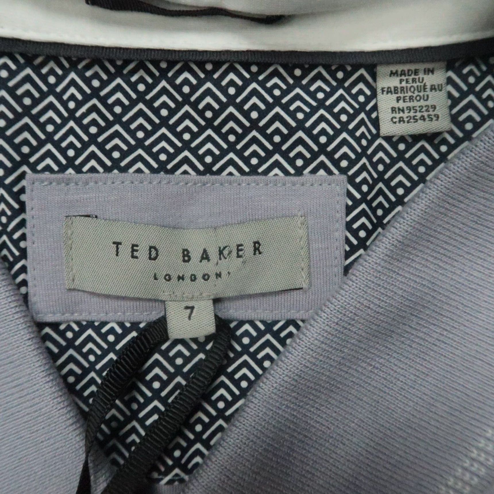 Ted Baker VINTAGE Ted Baker Polo Shirt Men XXL Purple Cotton Modal Short Sleeve Casual Golf 2000s Size US XXL / EU 58 / 5 - 3 Thumbnail