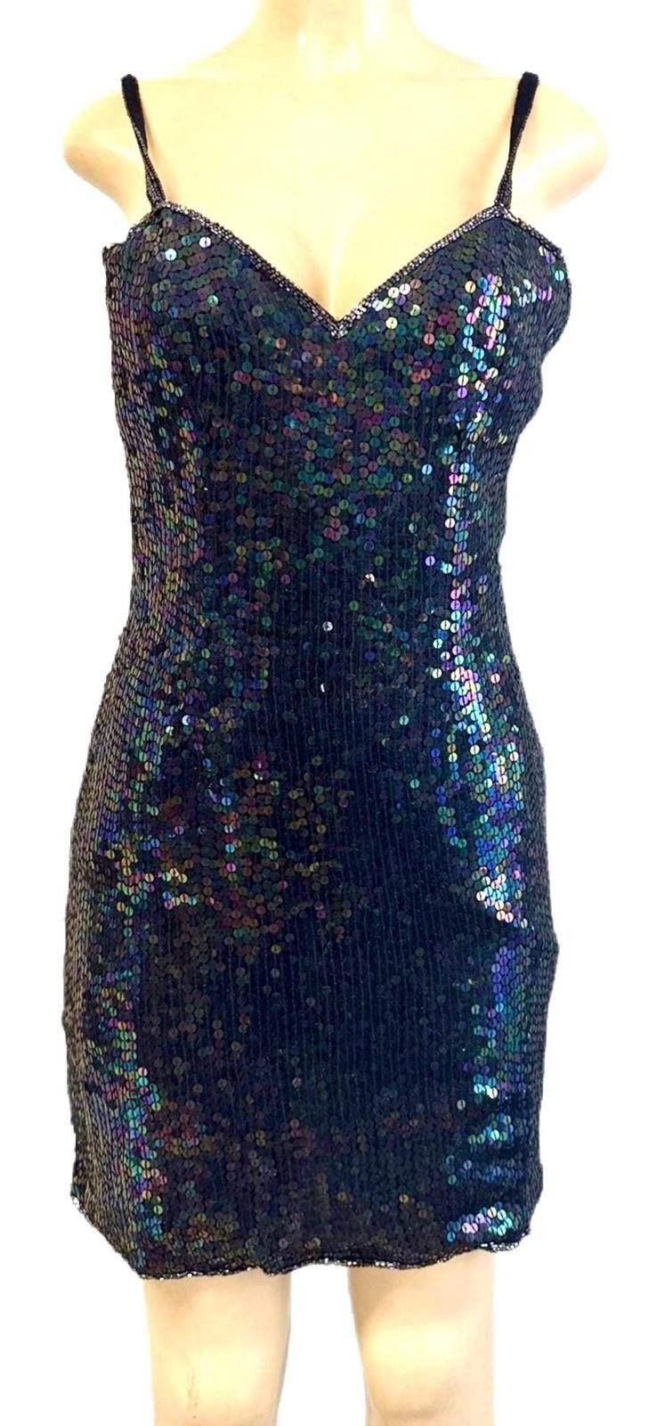 Other Sequin Peacock Cocktail Dress size 4 Size S / US 4 / IT 40 - 1 Preview