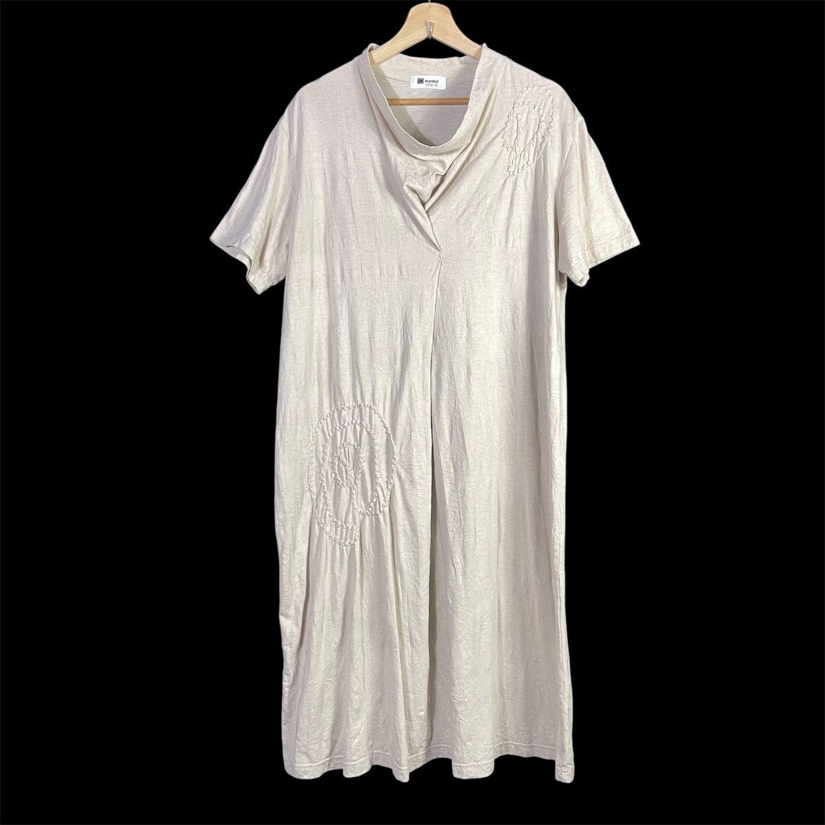 Issey Miyake × Vintage Rare! Issey Miyake IM Product in-site Abstract Art Dress Size L / US 10 / IT 46 - 1 Thumbnail